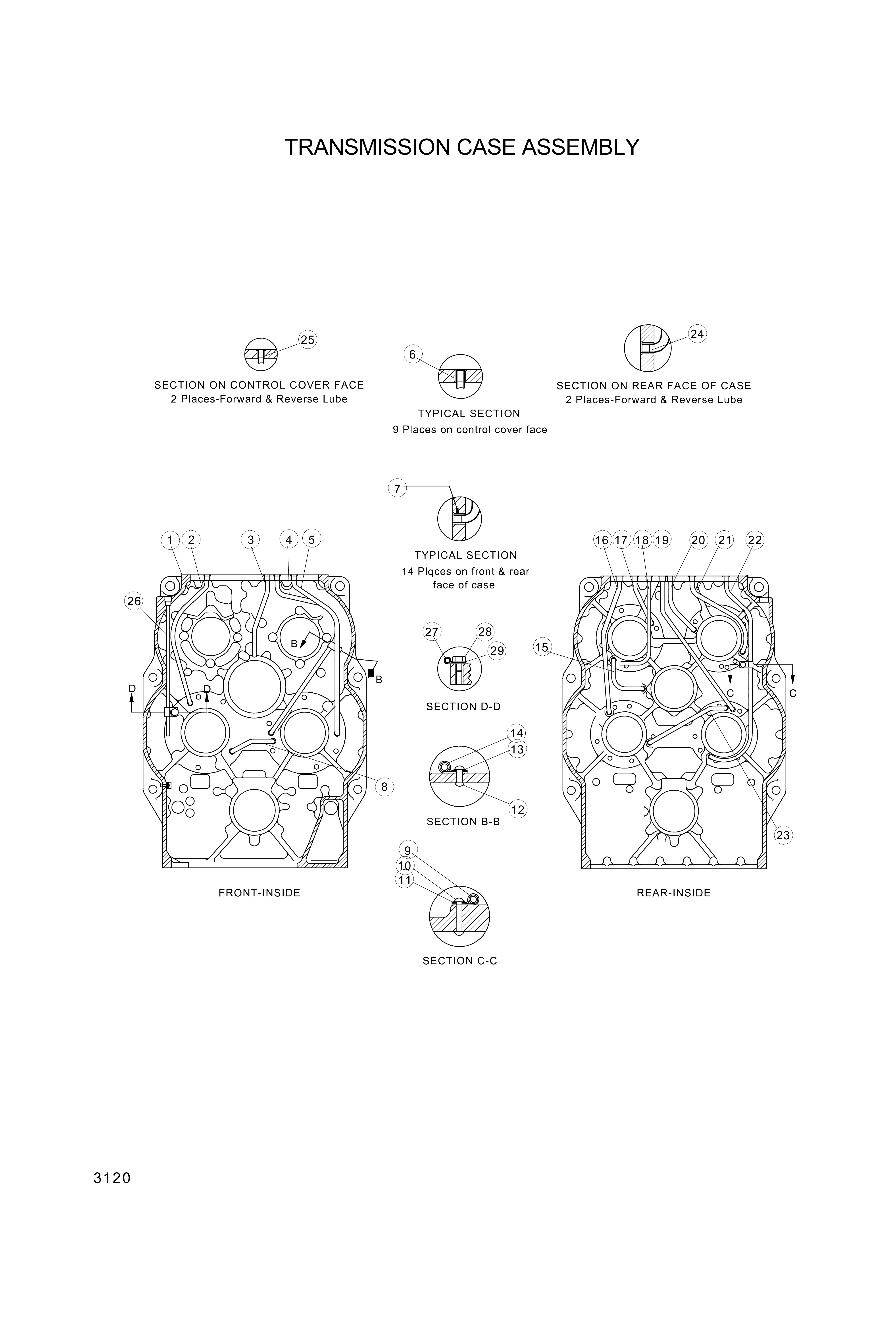 drawing for Hyundai Construction Equipment 1C-812 - SCREW (figure 1)