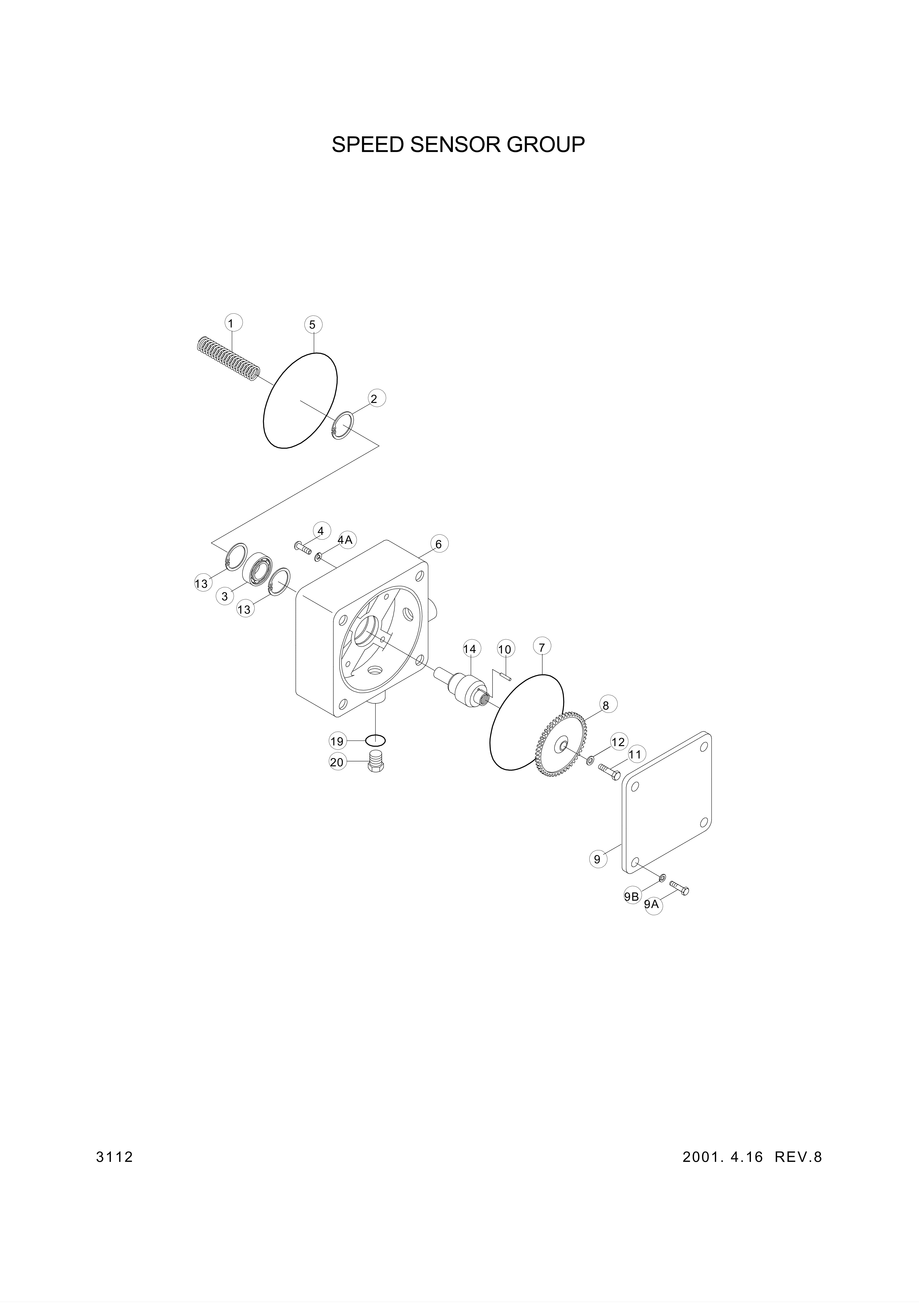 drawing for Hyundai Construction Equipment 1C-812 - SCREW (figure 2)