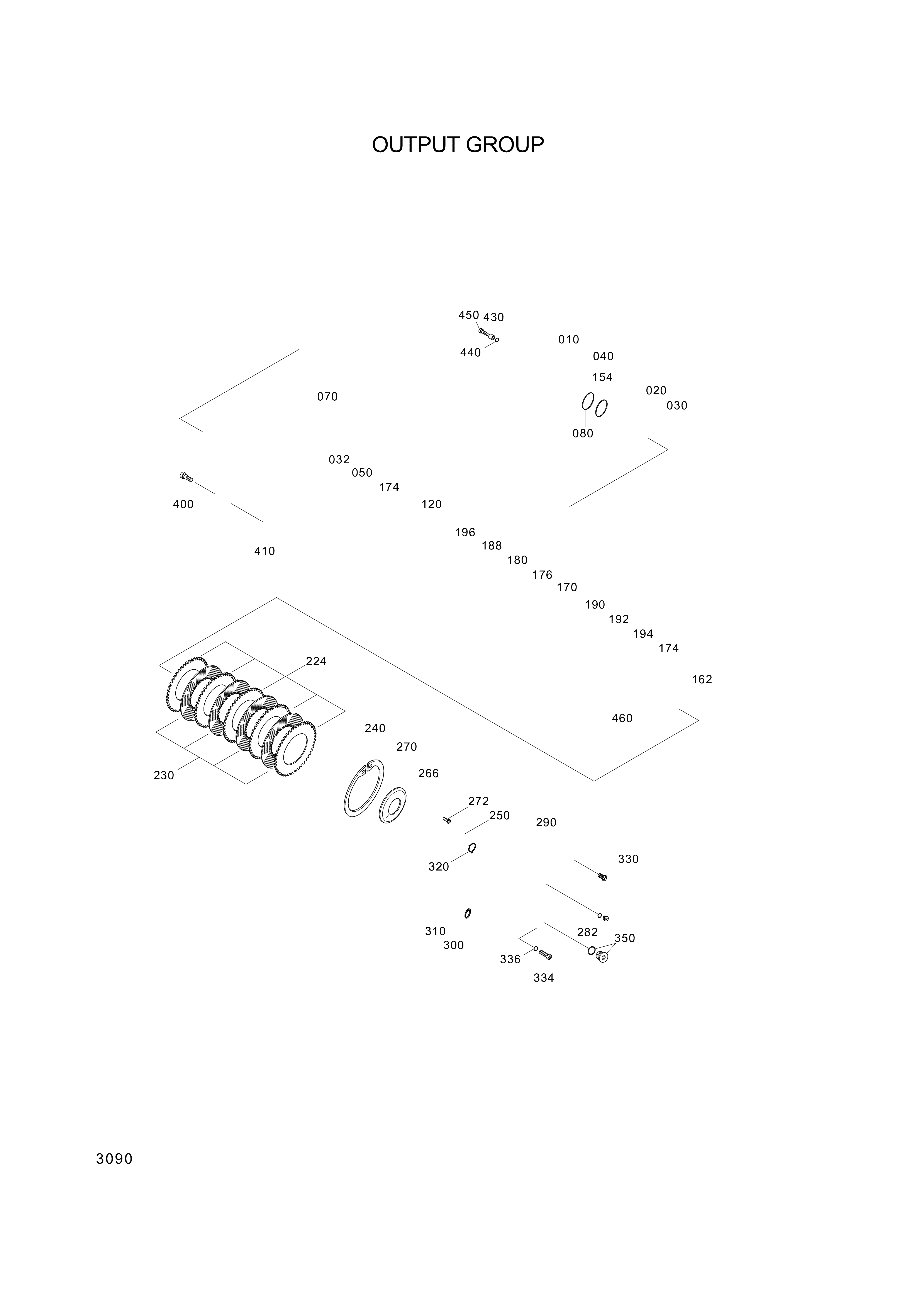 drawing for Hyundai Construction Equipment 4474309171 - RING (figure 2)