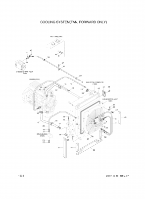 drawing for Hyundai Construction Equipment P930-162036 - HOSE ASSY-ORFS&THD (figure 1)