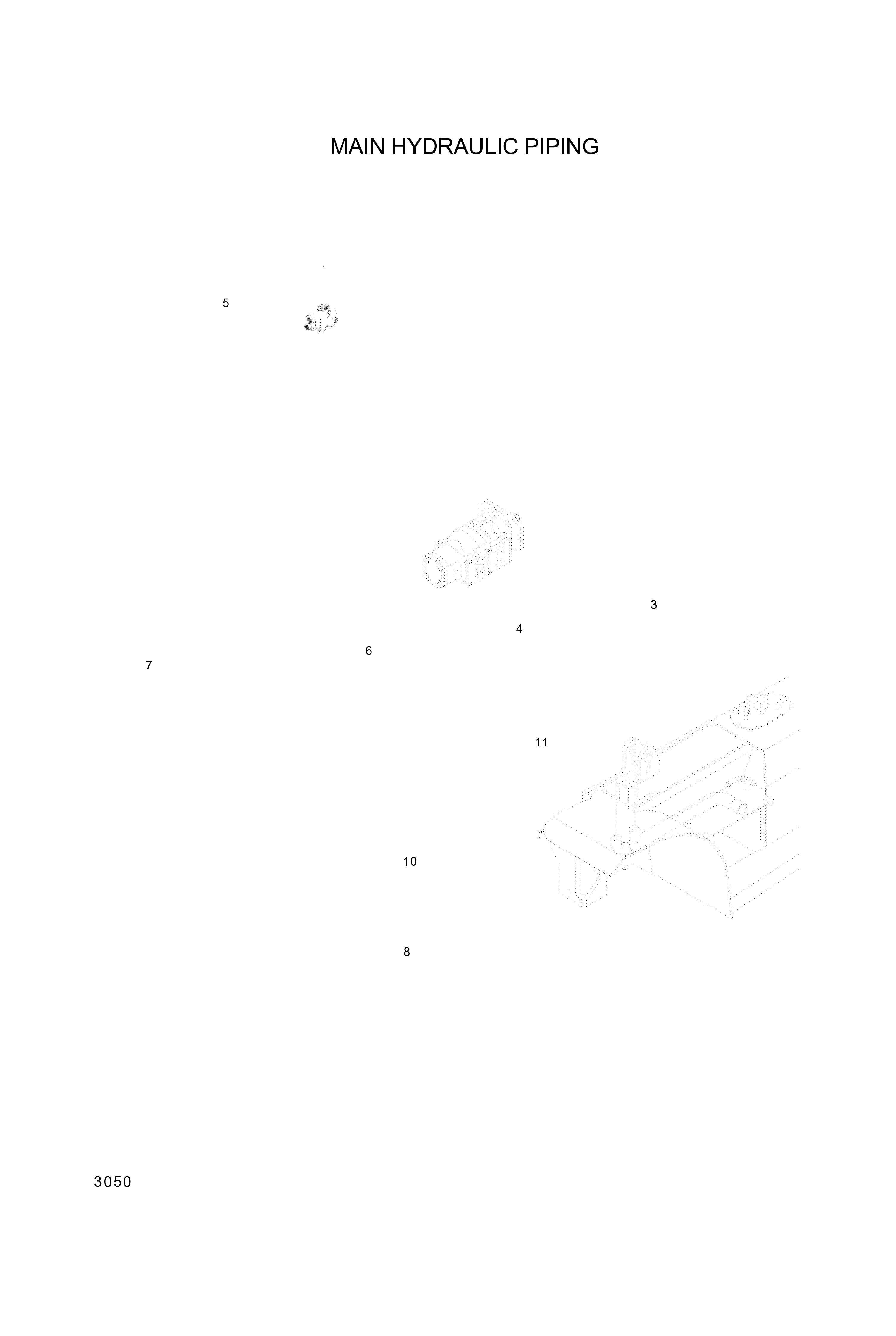 drawing for Hyundai Construction Equipment P930-124026 - HOSE ASSY-ORFS&THD (figure 3)