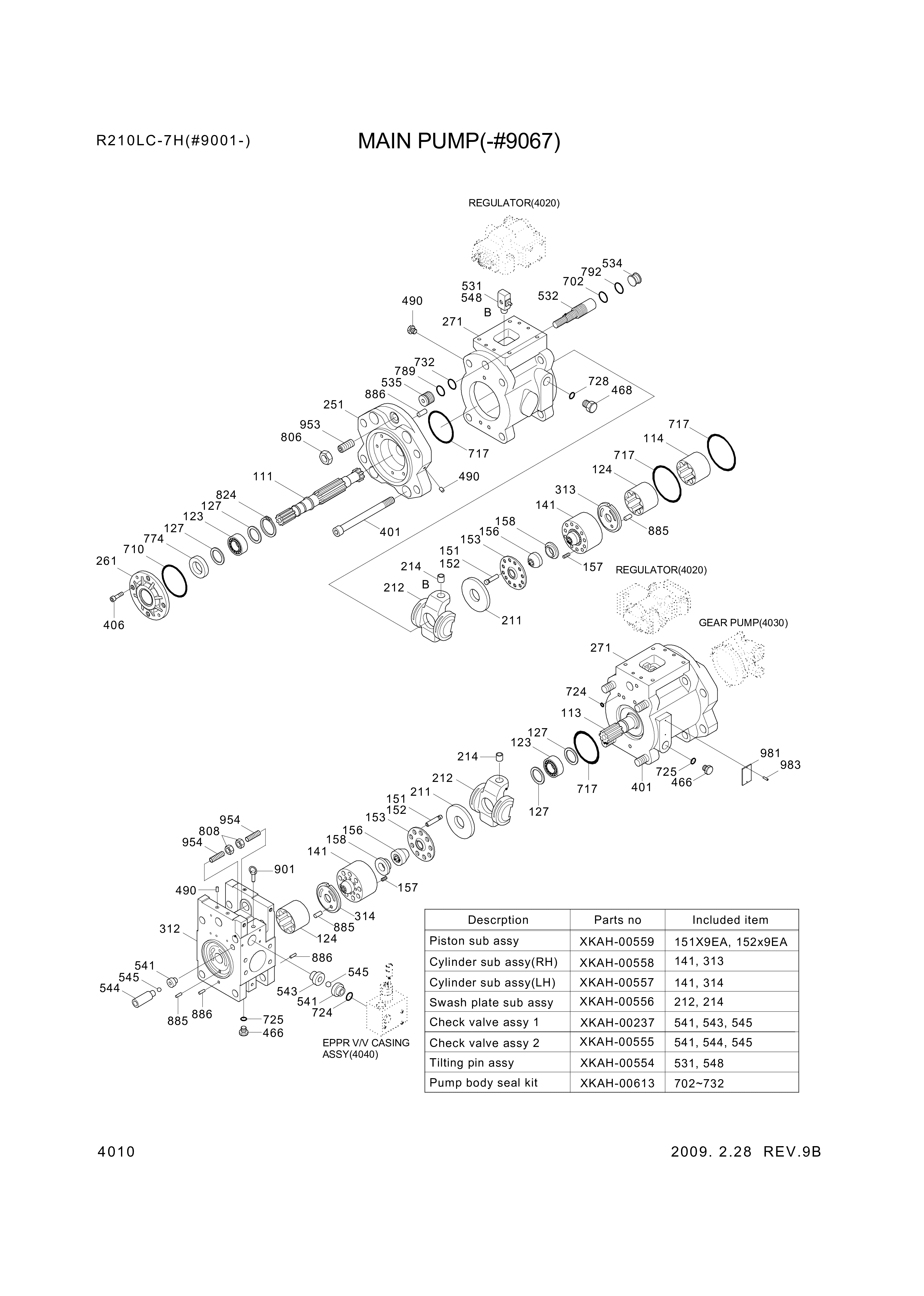 drawing for Hyundai Construction Equipment XKAH-00569 - BLOCK-ROTARY (figure 2)