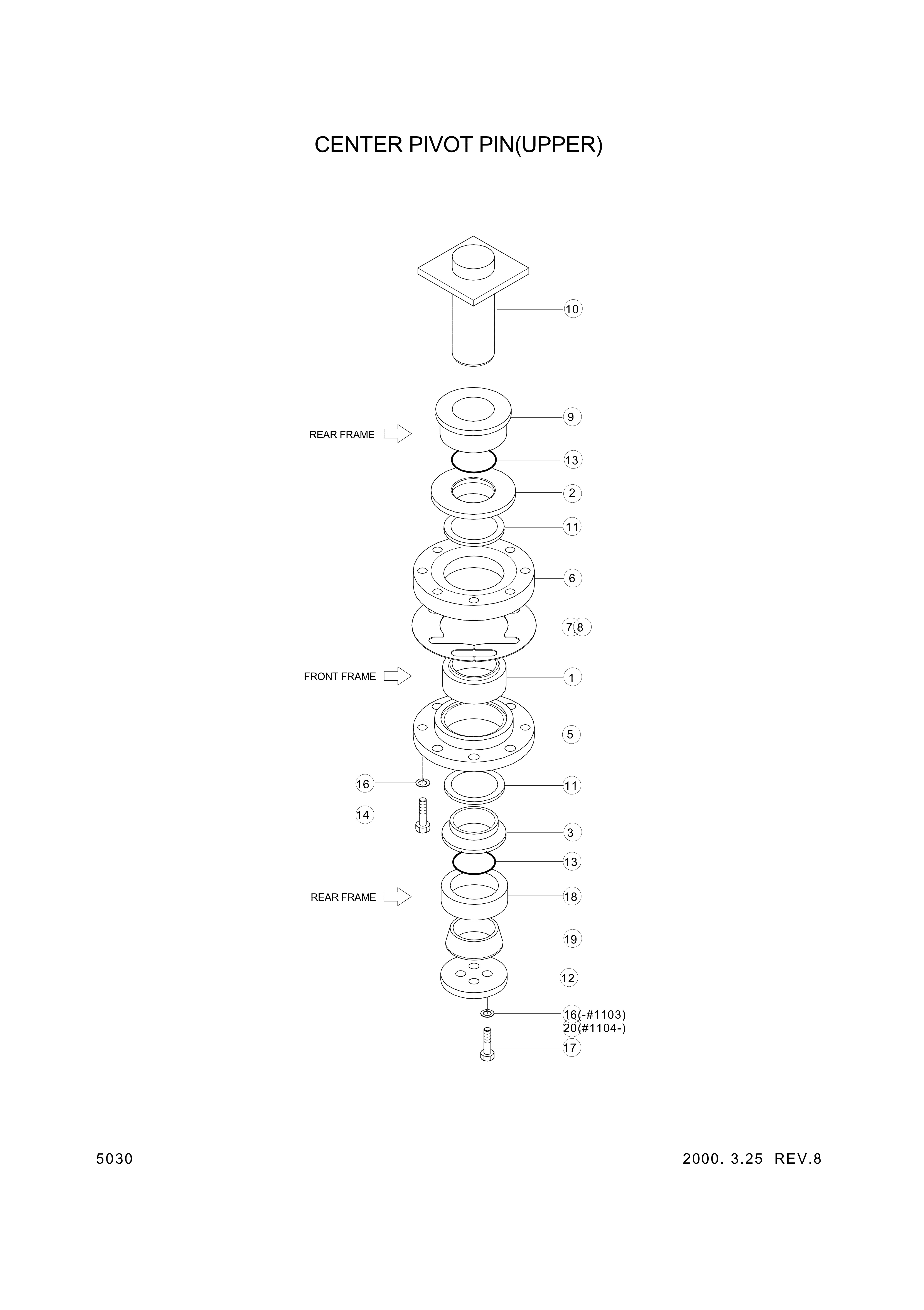 drawing for Hyundai Construction Equipment S018-181002 - BOLT-HEX (figure 5)