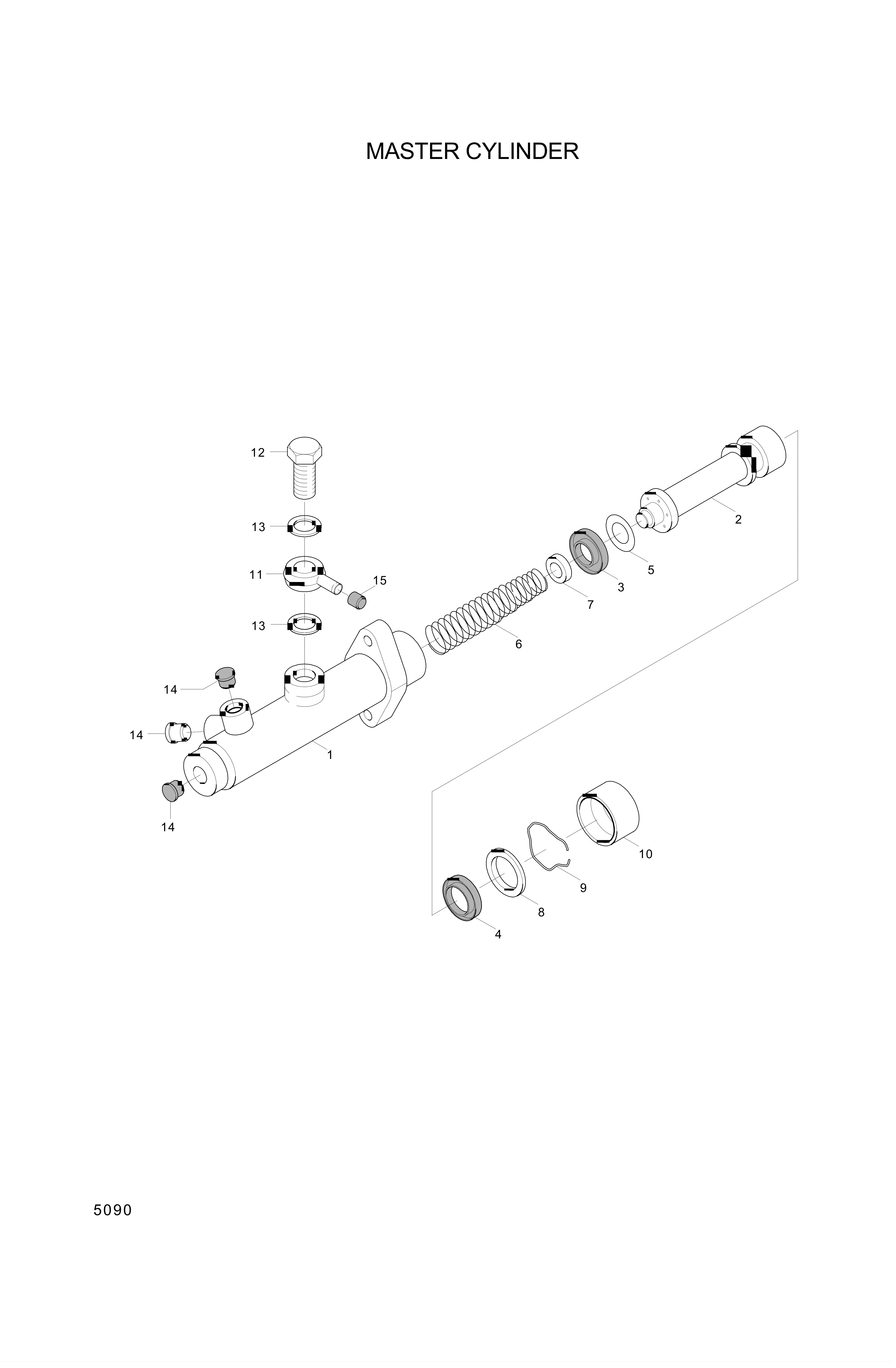 drawing for Hyundai Construction Equipment 528-0242 - Seat-Spring (figure 3)