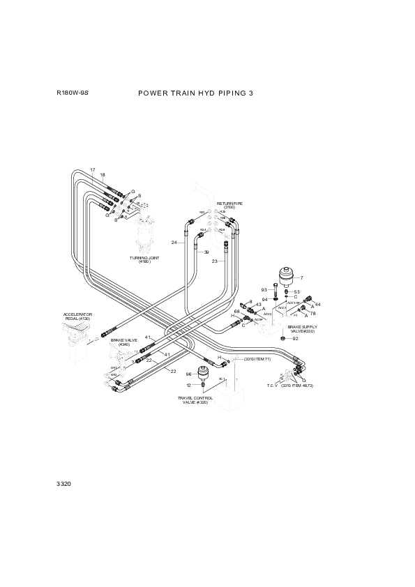 drawing for Hyundai Construction Equipment P930-066050 - HOSE ASSY-ORFS&THD (figure 4)