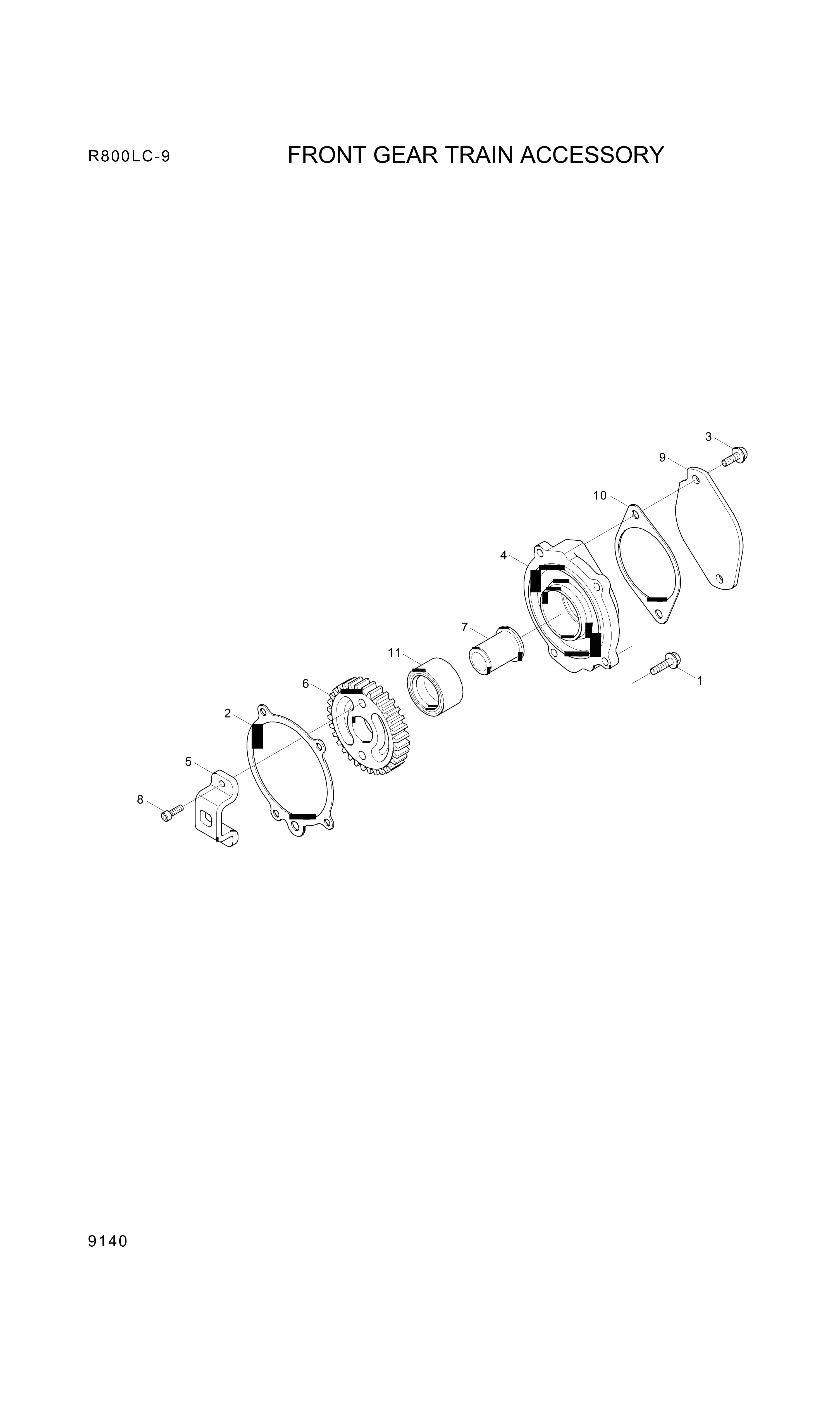 drawing for Hyundai Construction Equipment YUBP-04829 - BEARING-ROLLER (figure 4)