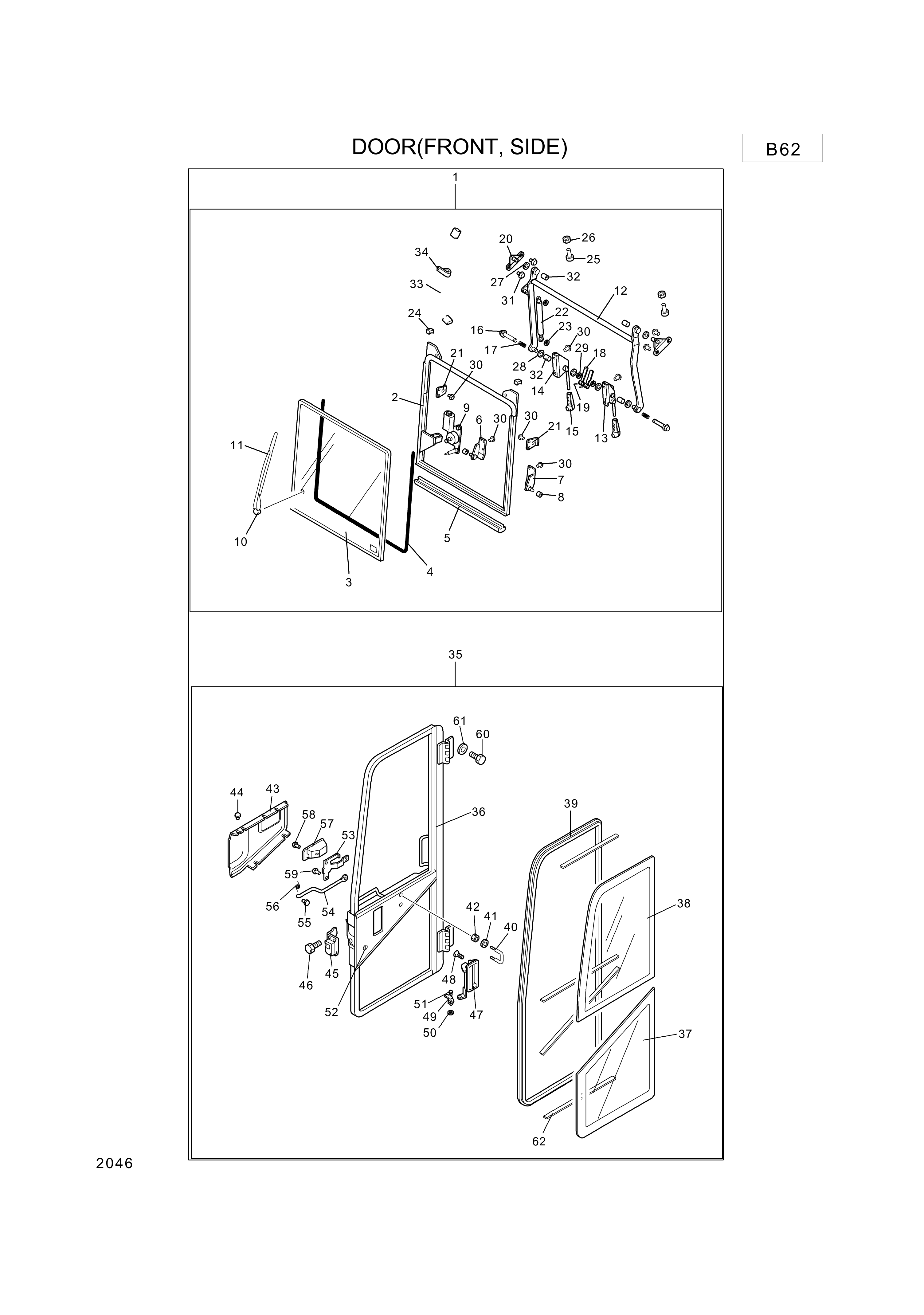 drawing for Hyundai Construction Equipment 997811025 - BOLT (figure 3)