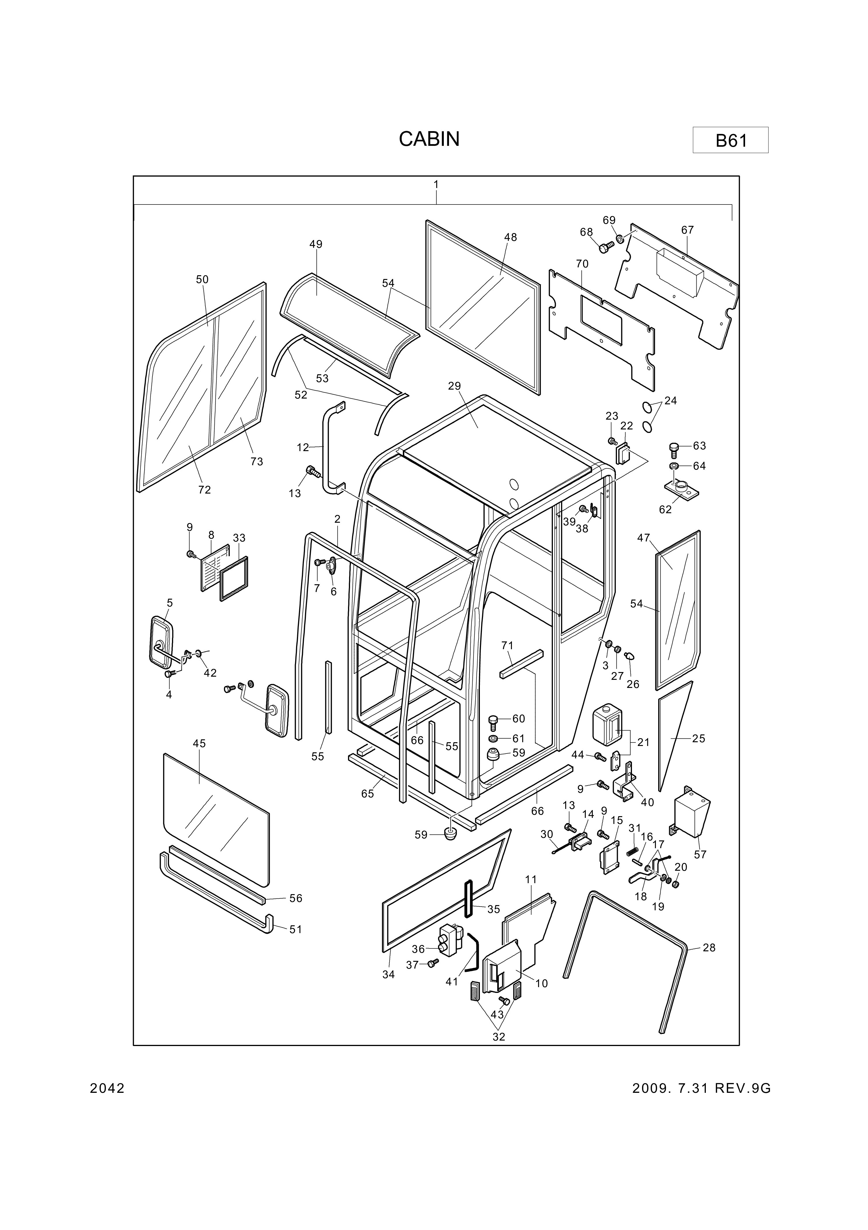 drawing for Hyundai Construction Equipment 999520800B - WASHER (figure 2)