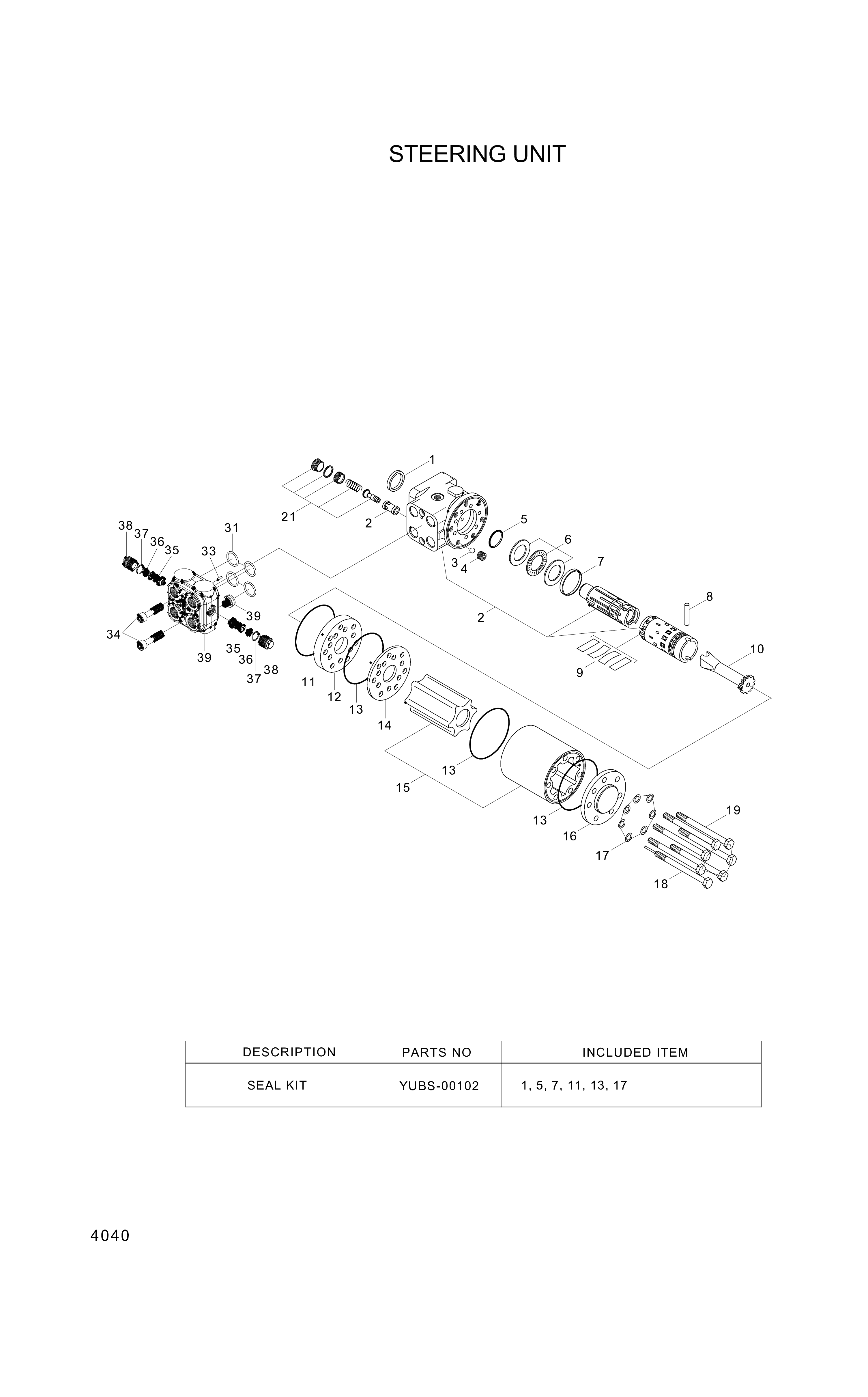 drawing for Hyundai Construction Equipment 681X1178 - Screw (figure 3)