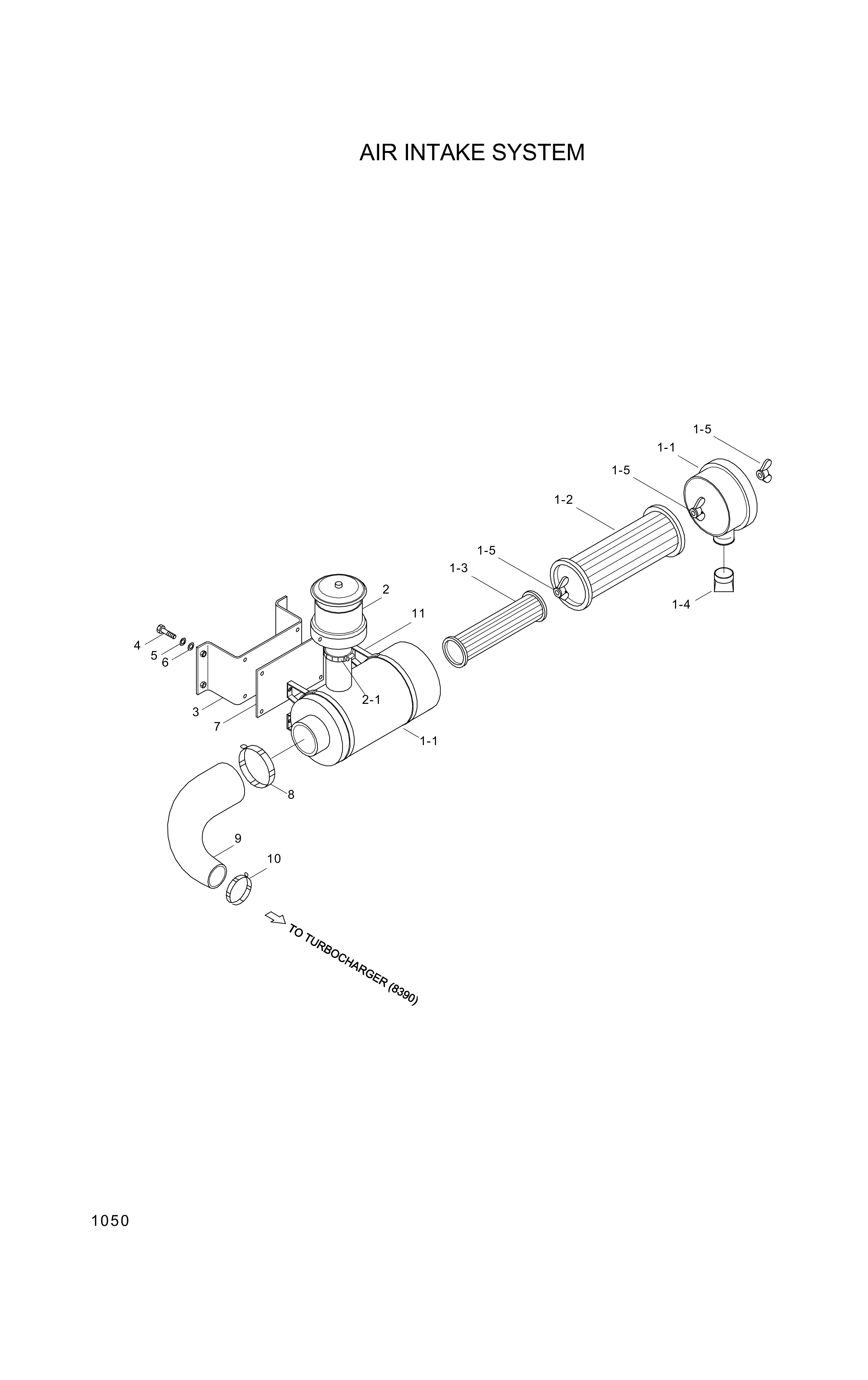 drawing for Hyundai Construction Equipment 14L4-01190 - BRACKET (figure 2)