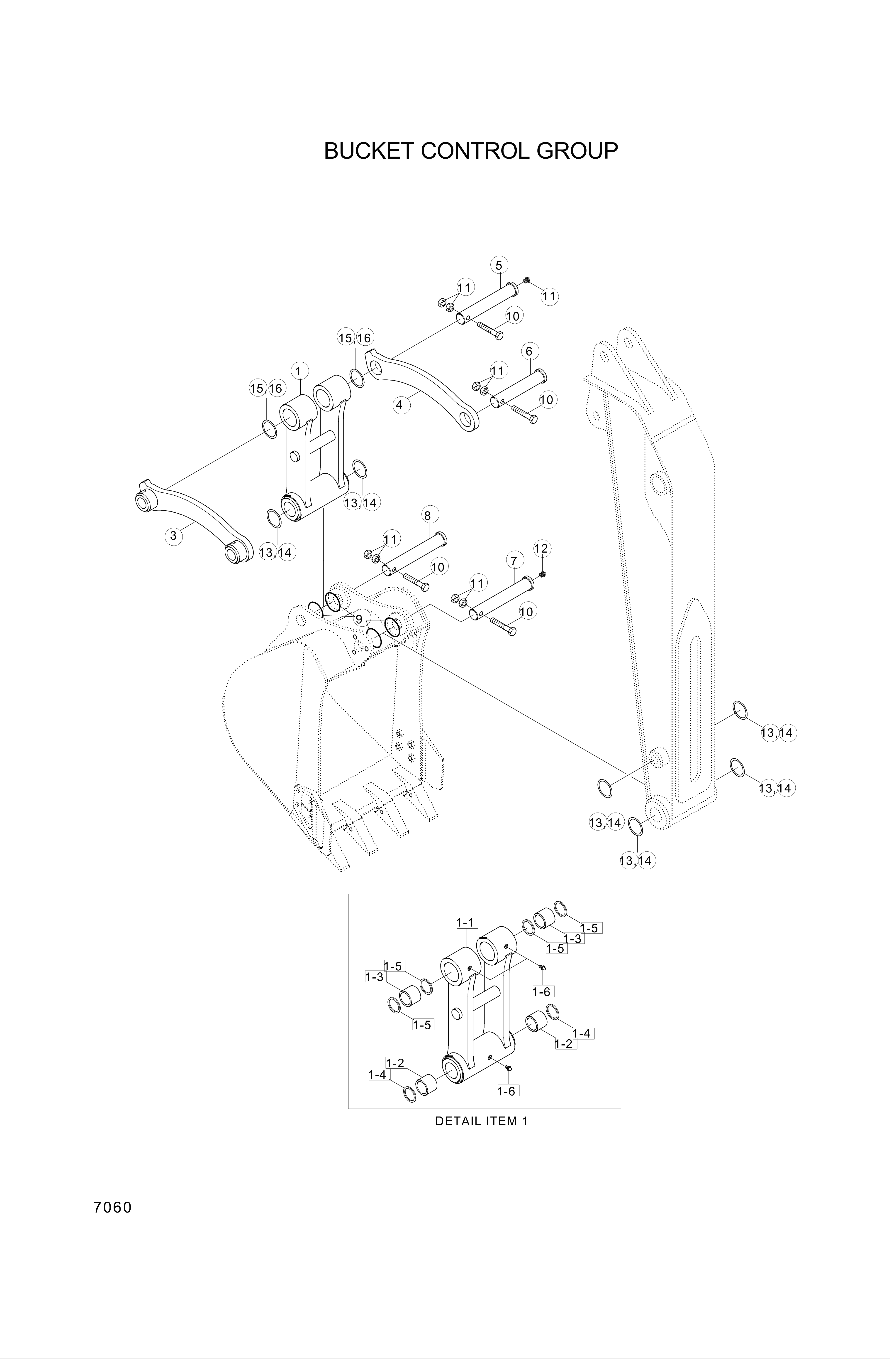 drawing for Hyundai Construction Equipment S390-055085 - SHIM-ROUND 0.5 (figure 1)