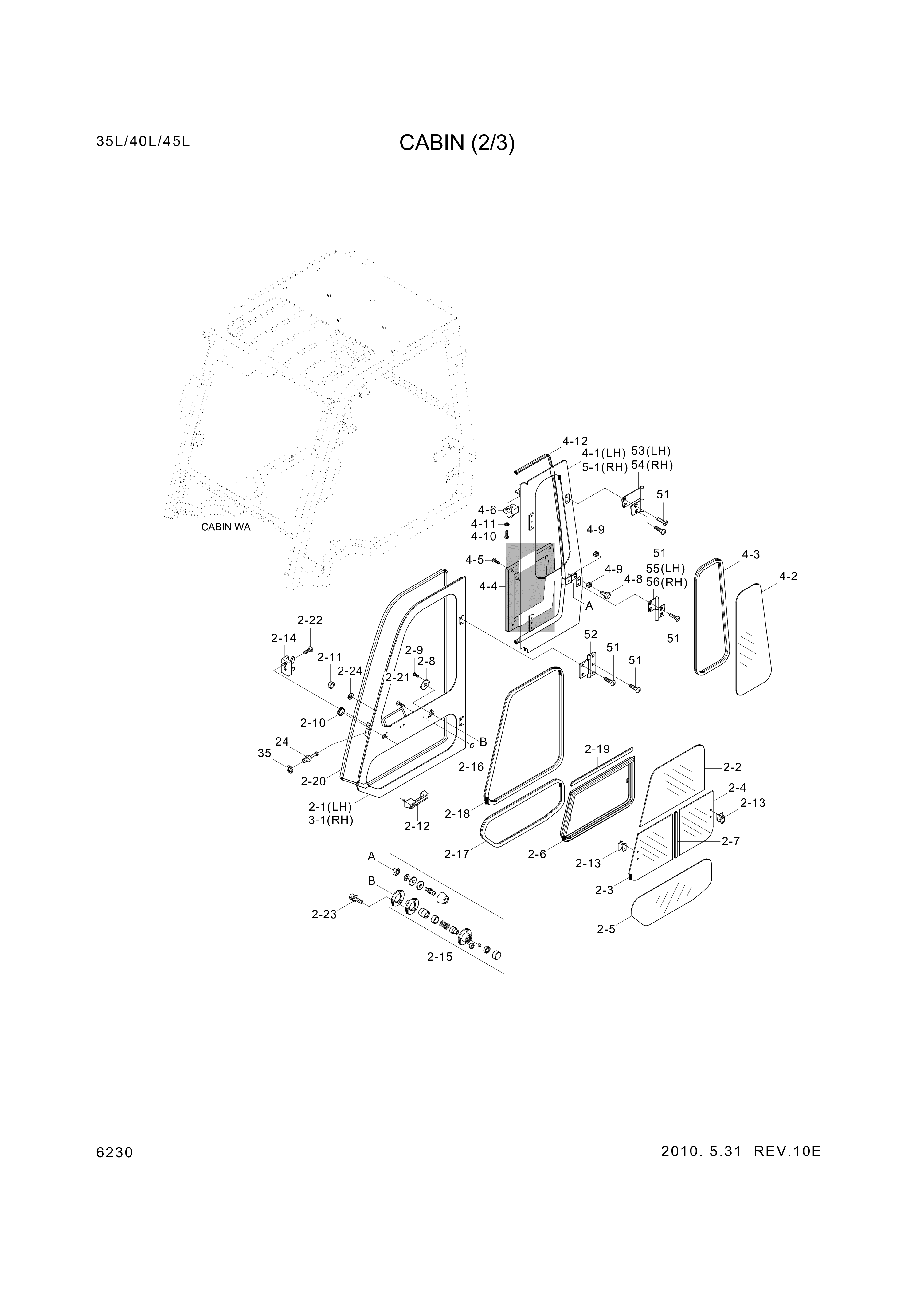 drawing for Hyundai Construction Equipment S161-080356 - BOLT-ROUND (figure 2)