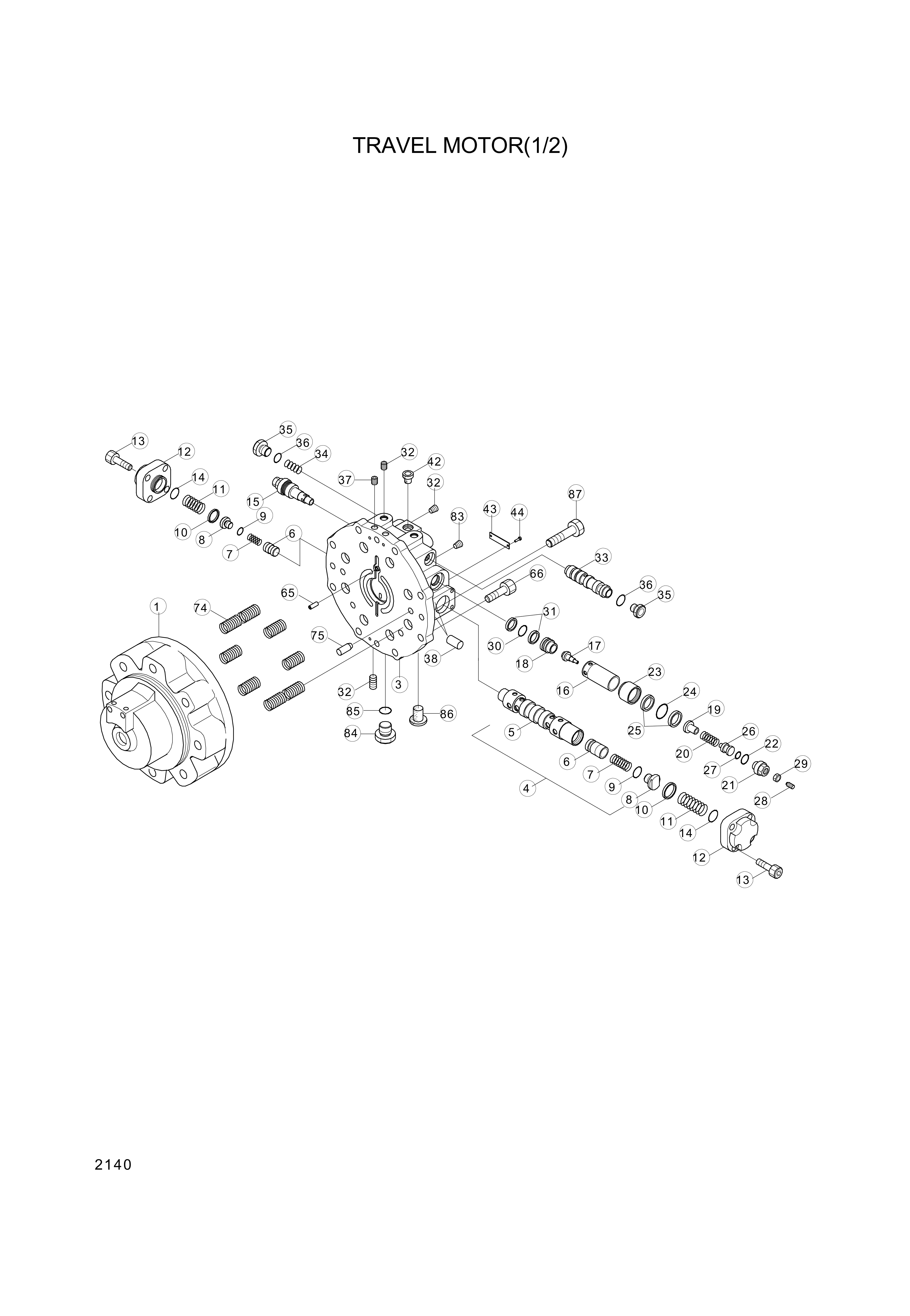 drawing for Hyundai Construction Equipment 97123-02111 - PLUG (figure 1)