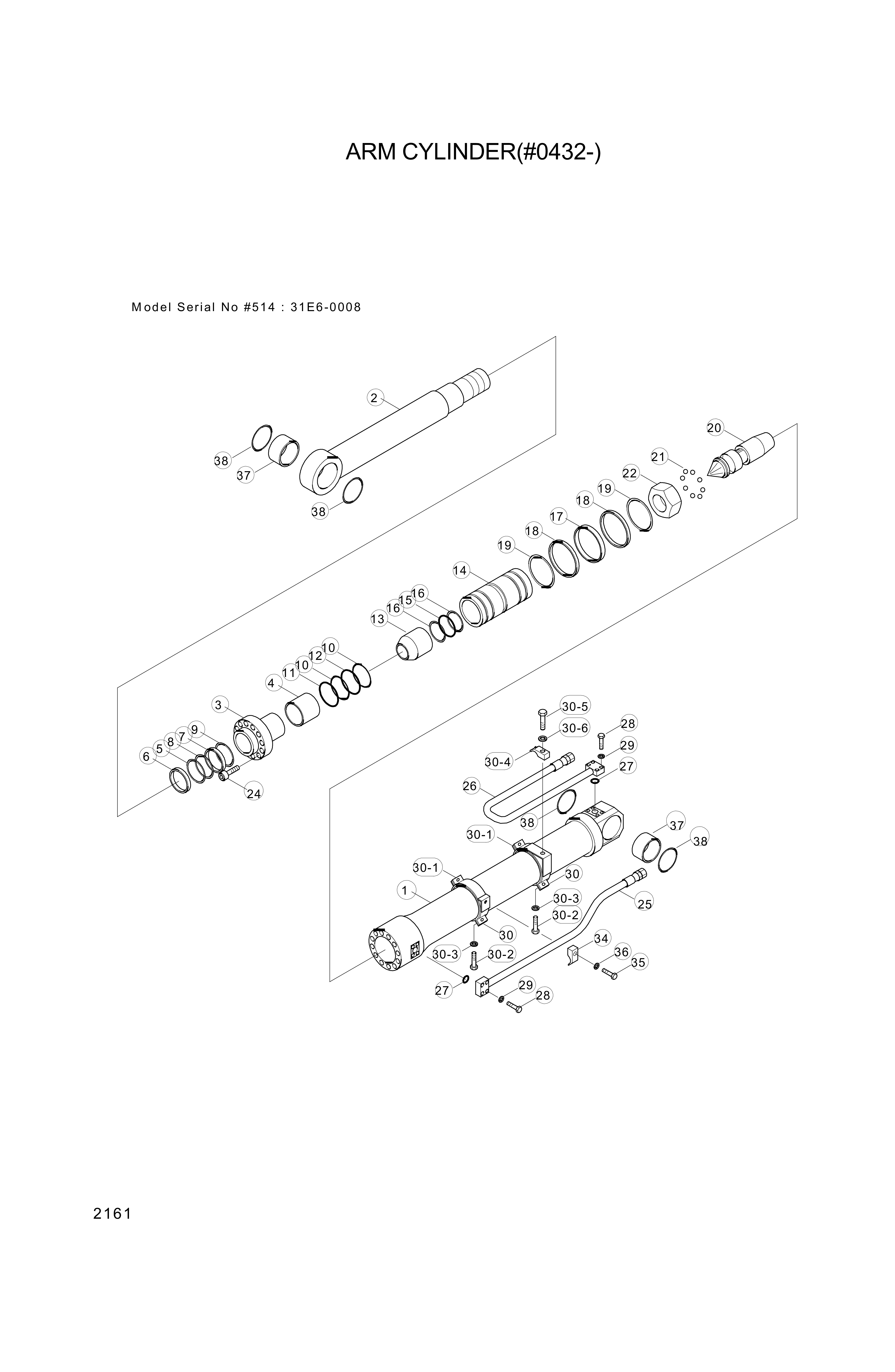 drawing for Hyundai Construction Equipment 295-23 - BOLT-SOCKET (figure 3)