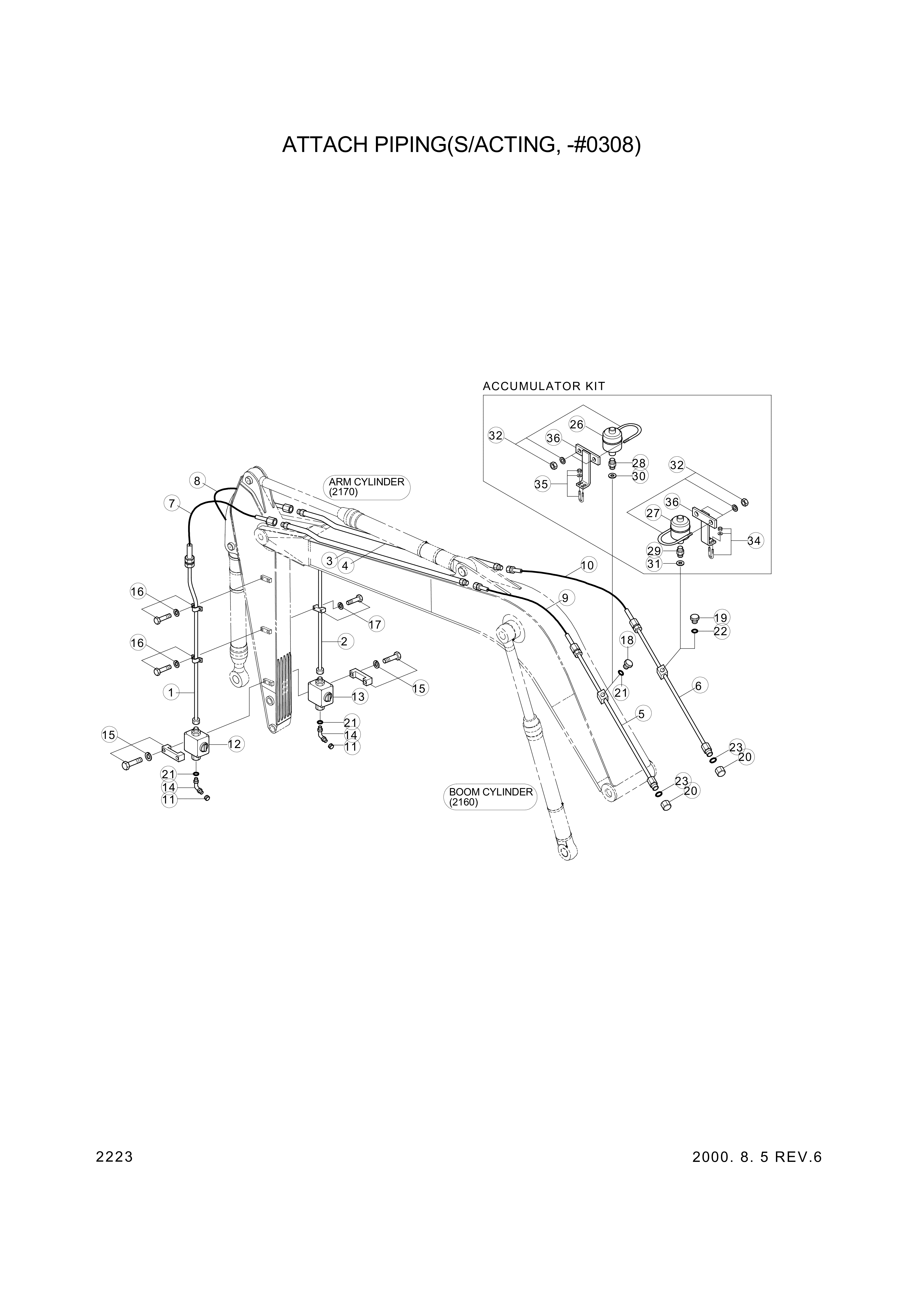 drawing for Hyundai Construction Equipment 003002-19024 - VALVE-STOP (figure 3)