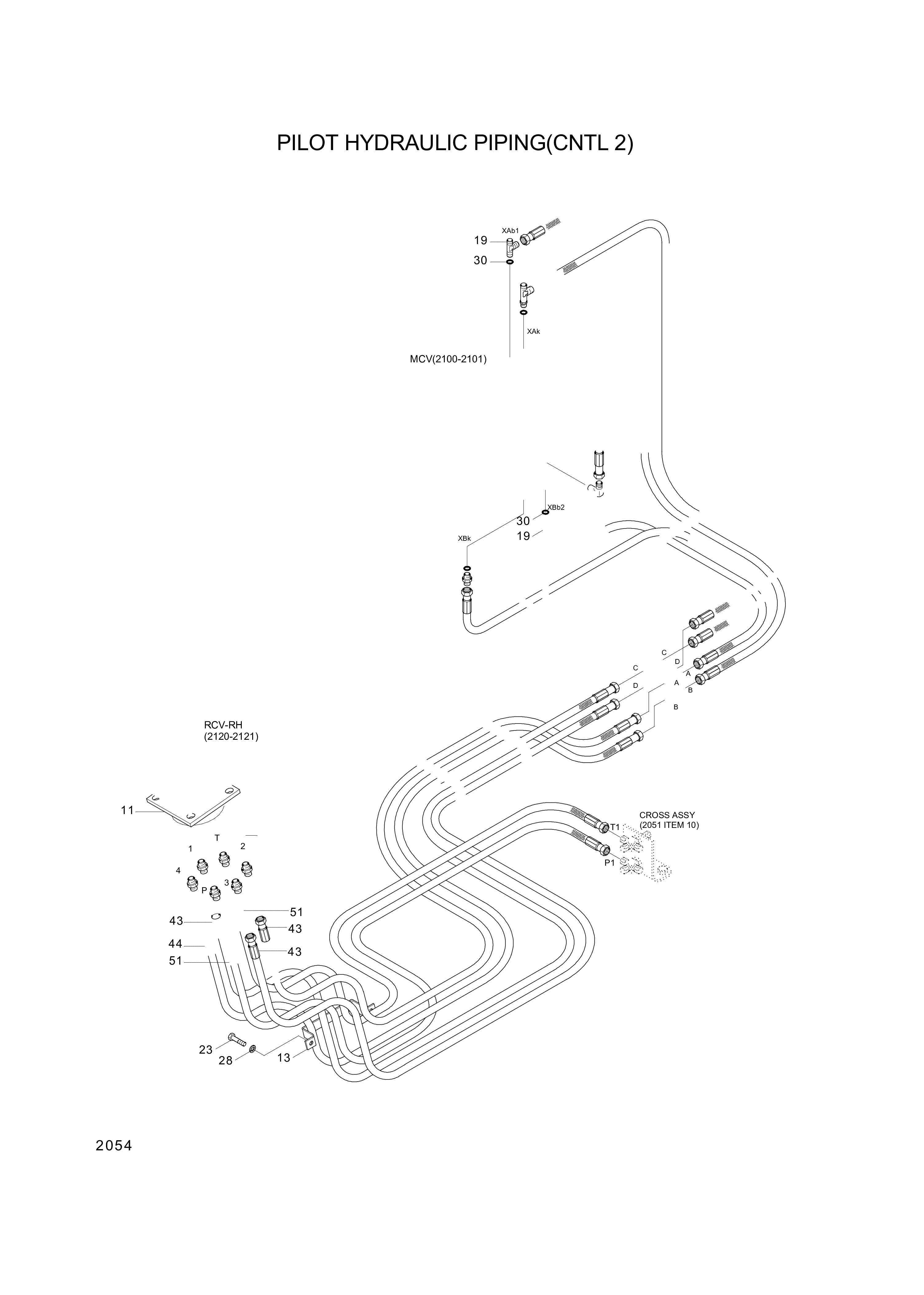 drawing for Hyundai Construction Equipment 9327289-06 - BOLT-BUTTON (figure 2)