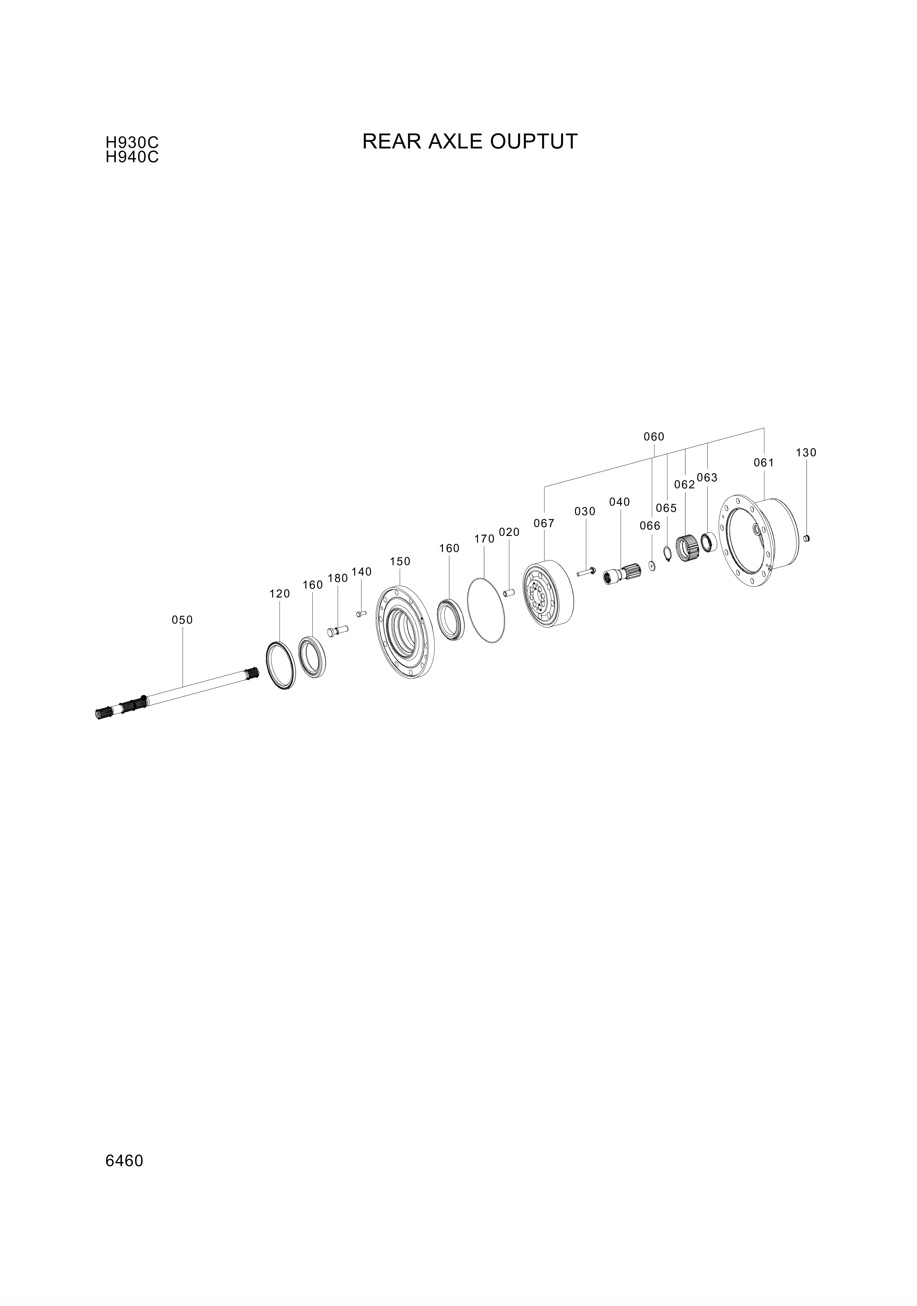 drawing for Hyundai Construction Equipment ZGAQ-03517 - GEAR-RING (figure 5)