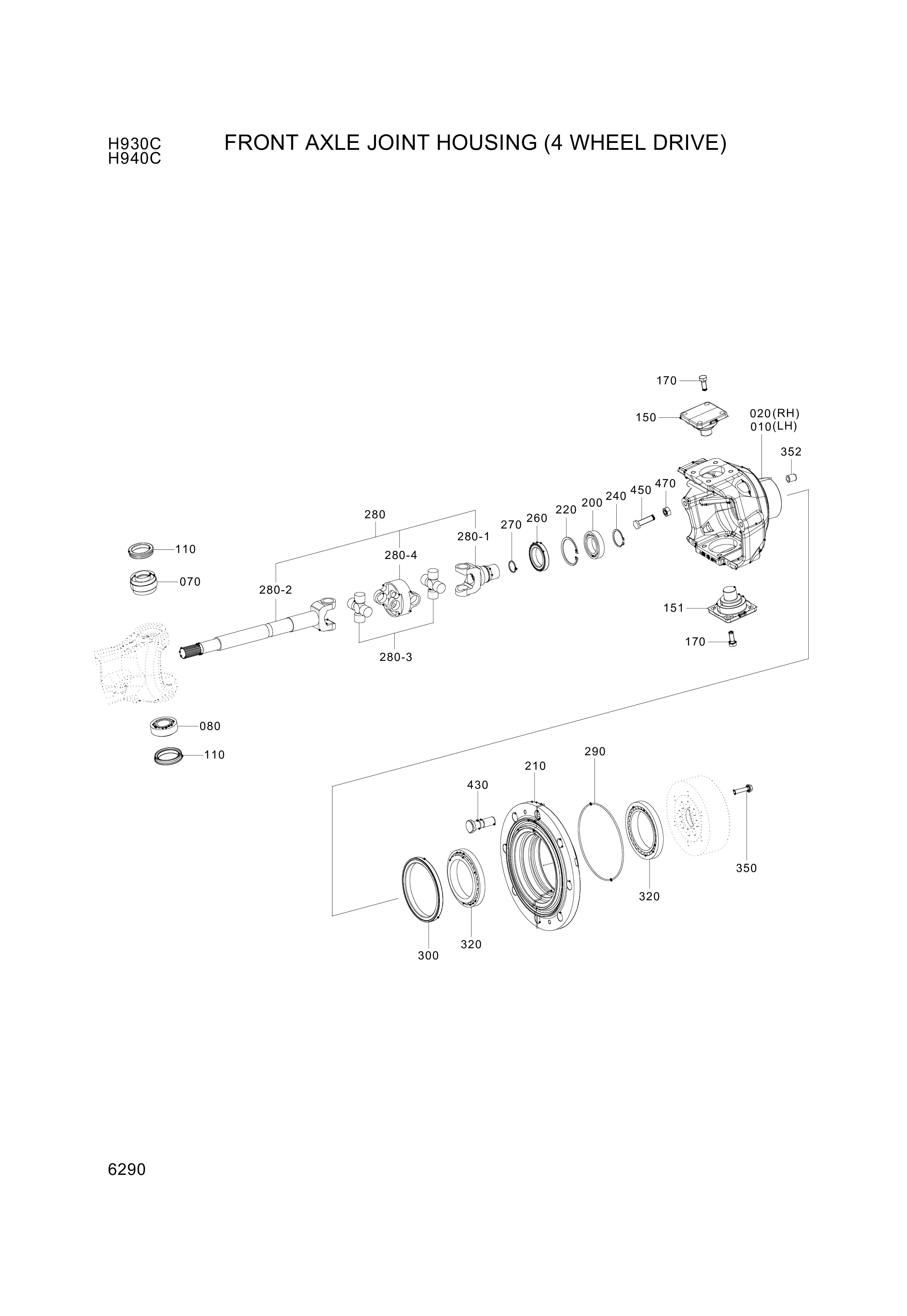 drawing for Hyundai Construction Equipment 0750-116-255 - BEARING-BALL (figure 5)