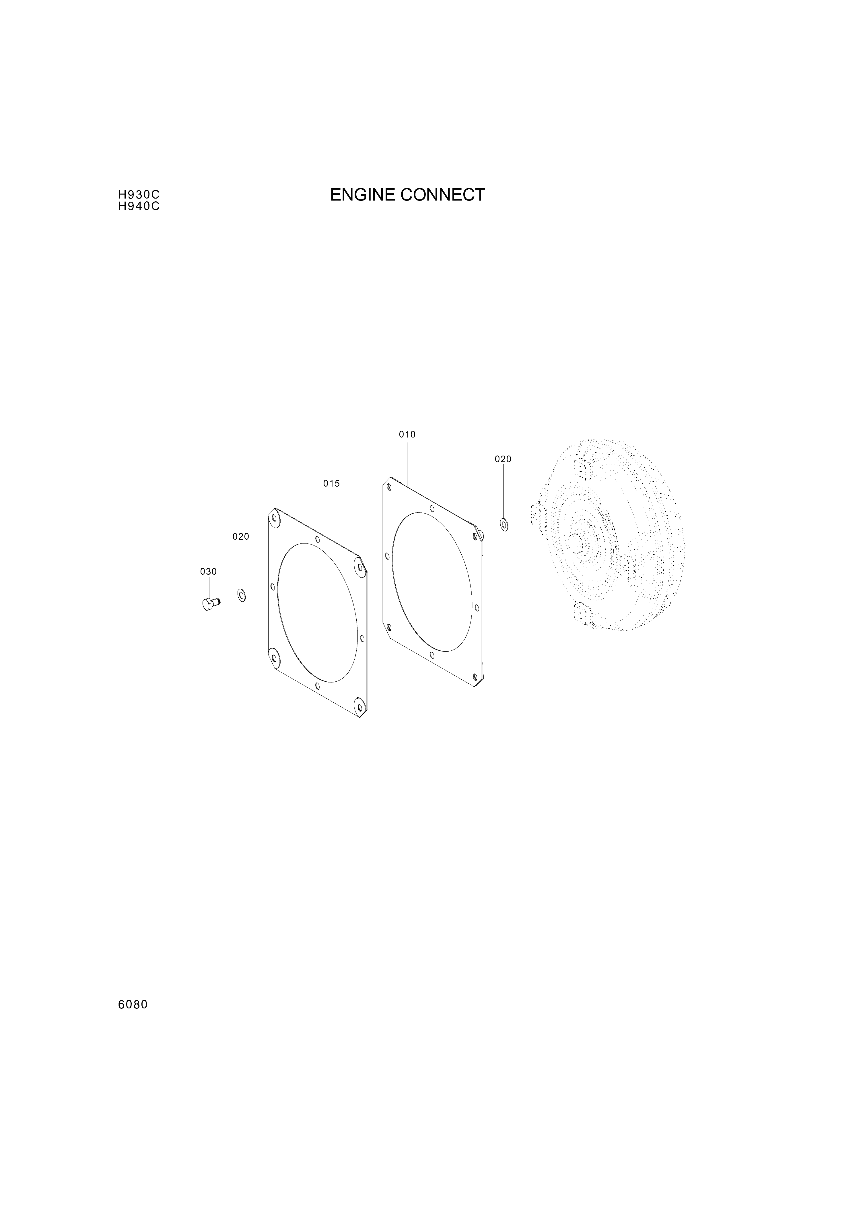 drawing for Hyundai Construction Equipment ZGAQ-03232 - DIAPHRAGM (figure 4)