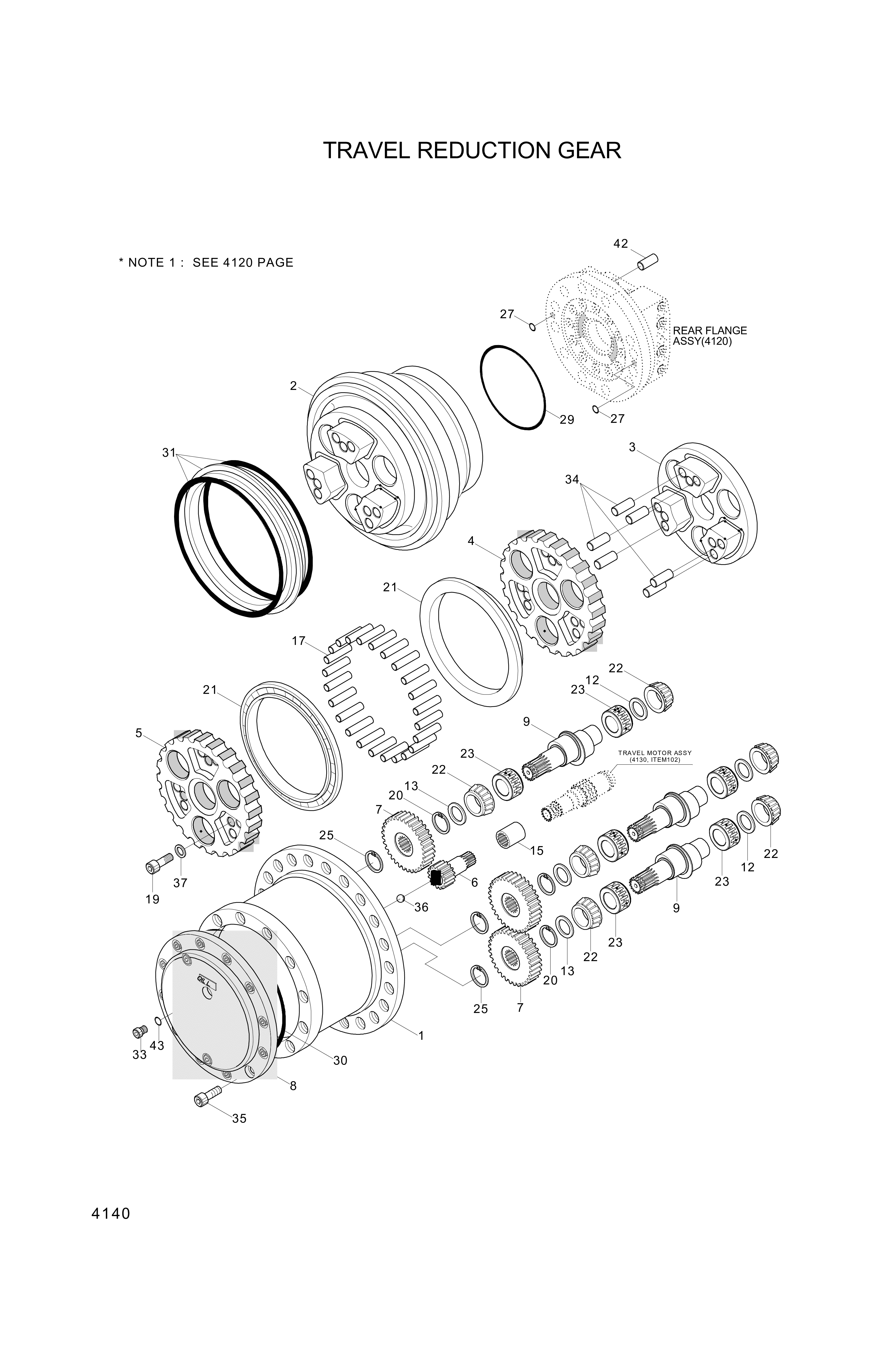 drawing for Hyundai Construction Equipment XKAH-00850 - PIECE-3.753.80T (figure 2)