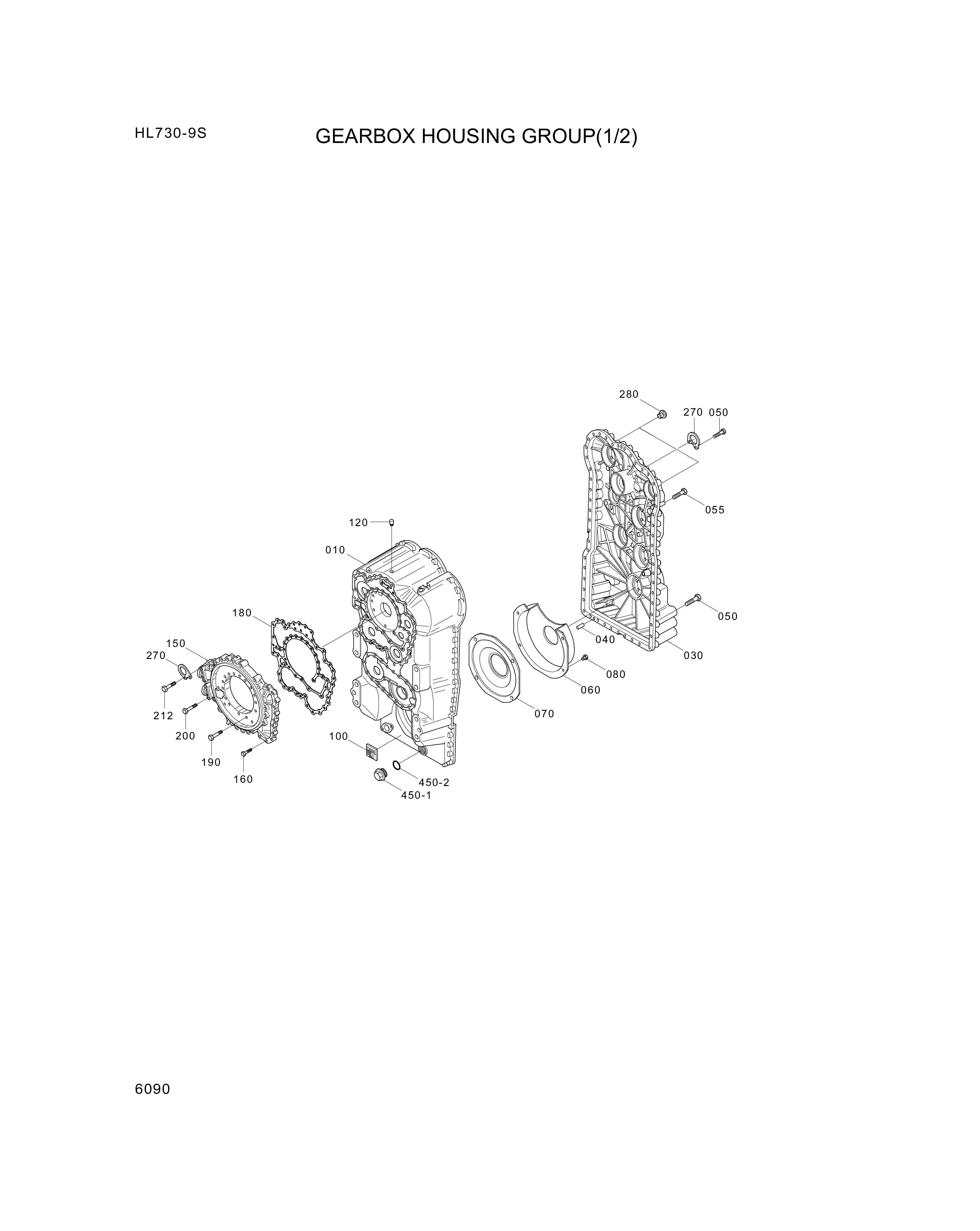 drawing for Hyundai Construction Equipment ZGAQ-02822 - SECTOR-FRONT (figure 5)