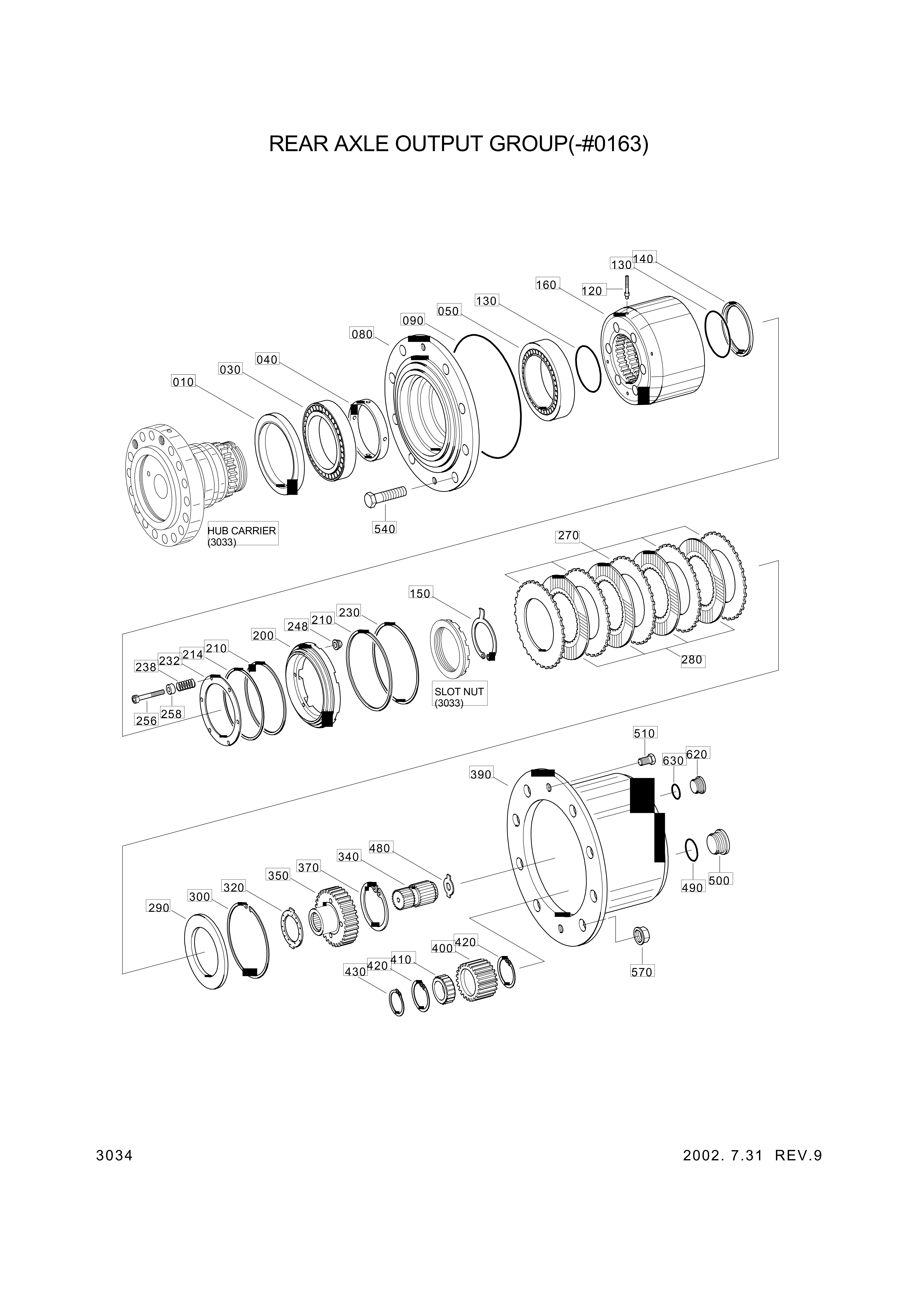 drawing for Hyundai Construction Equipment 0634-303-227 - O-RING (figure 3)