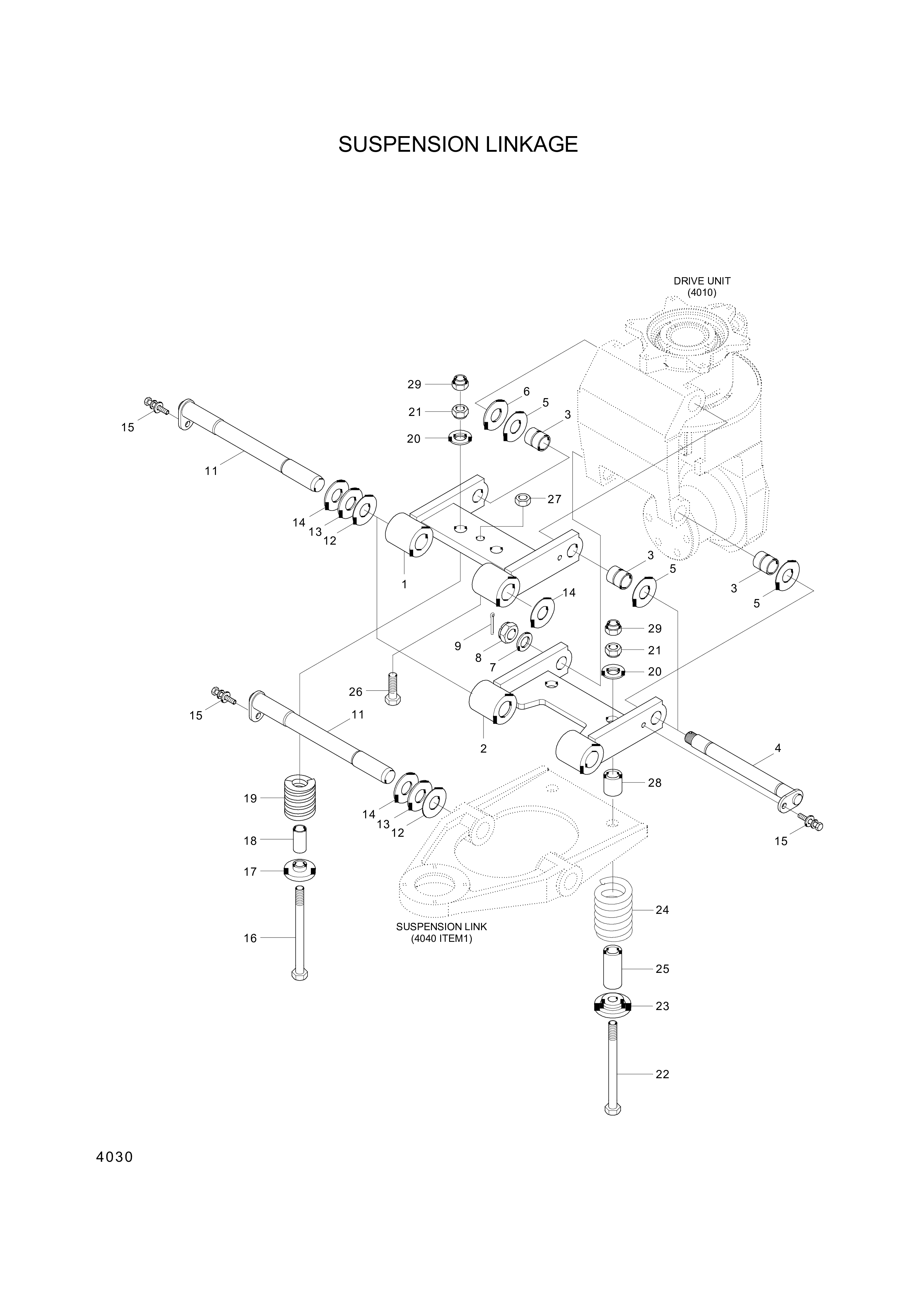 drawing for Hyundai Construction Equipment 3544012600-08 - PIN-LINK (figure 2)