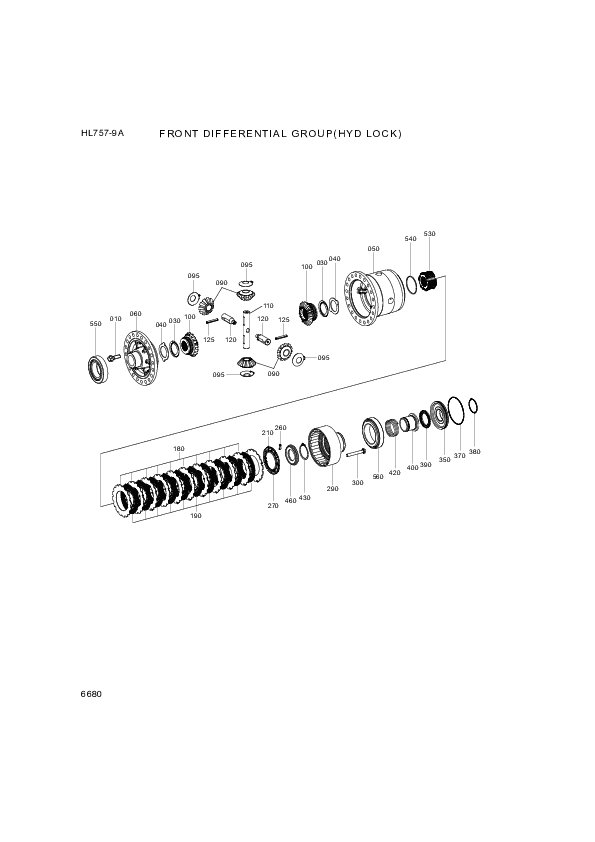 Technical drawing of Hyundai Construction Equipment ZGAQ-04158 SLEEVE-SLIDING with dimensions and layout (figure 3)