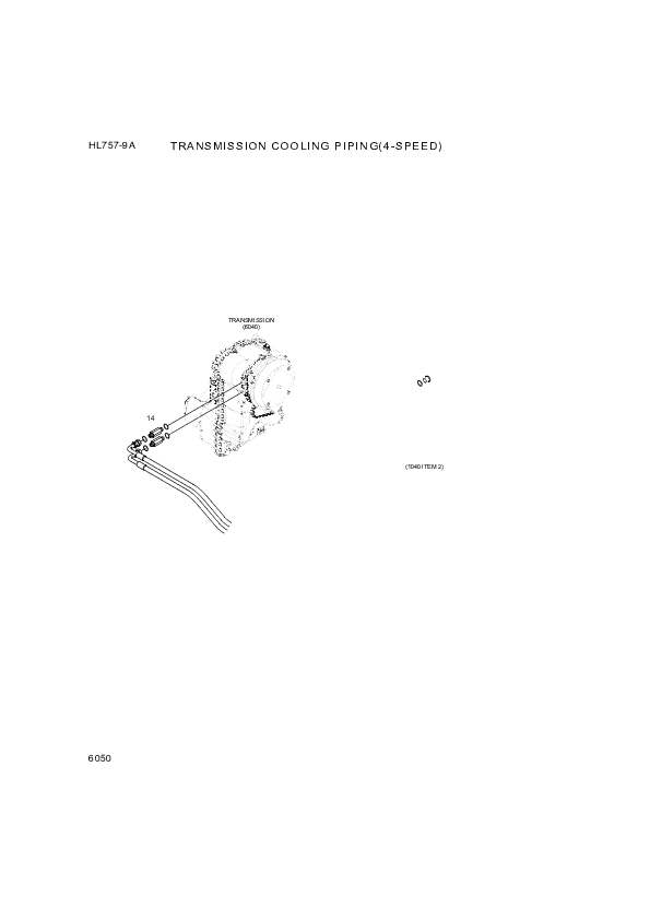 drawing for Hyundai Construction Equipment P933-162067 - HOSE ASSY-ORFS&THD (figure 3)
