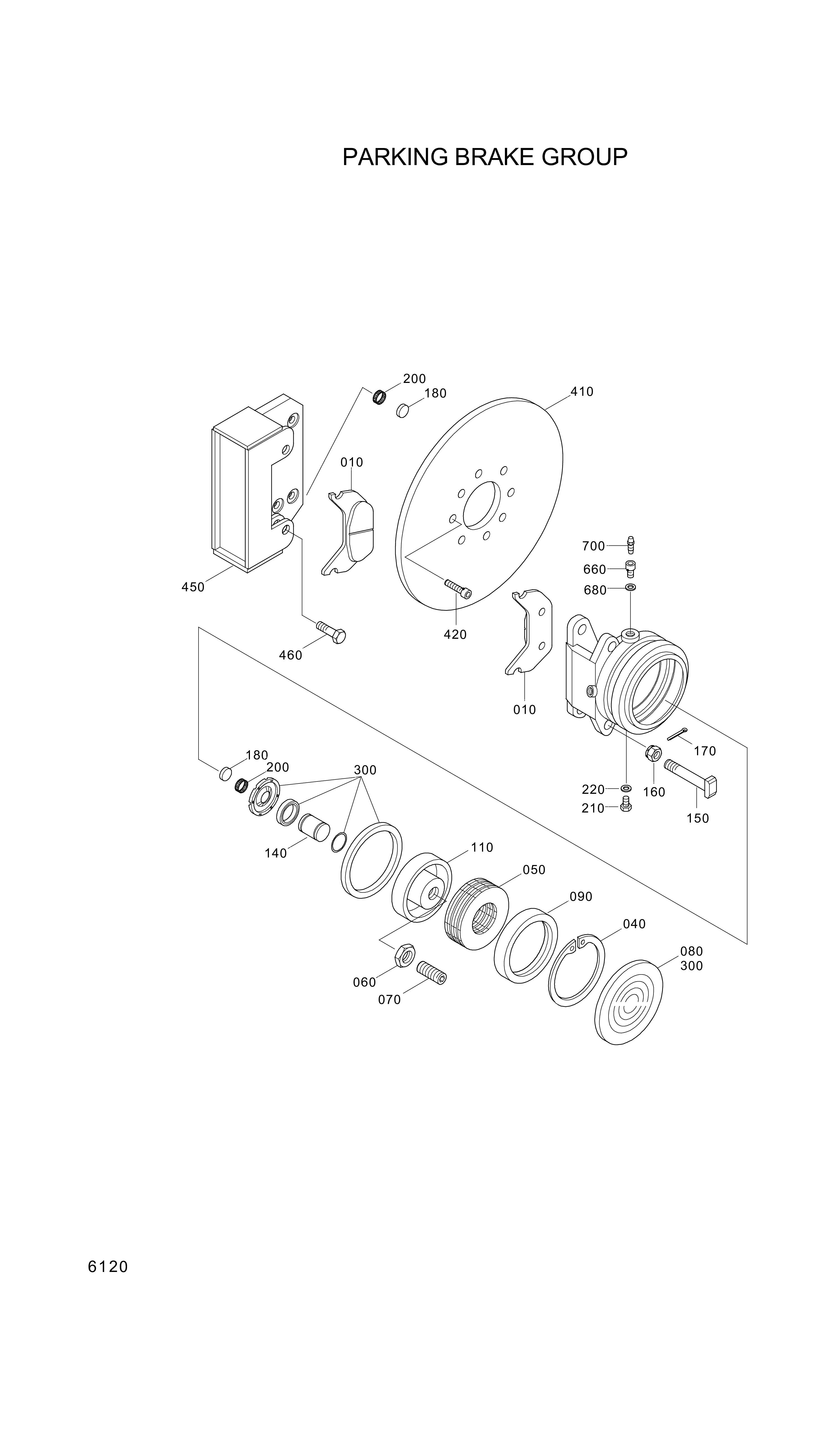 drawing for Hyundai Construction Equipment 0501209464 - BASE PLATE (figure 1)
