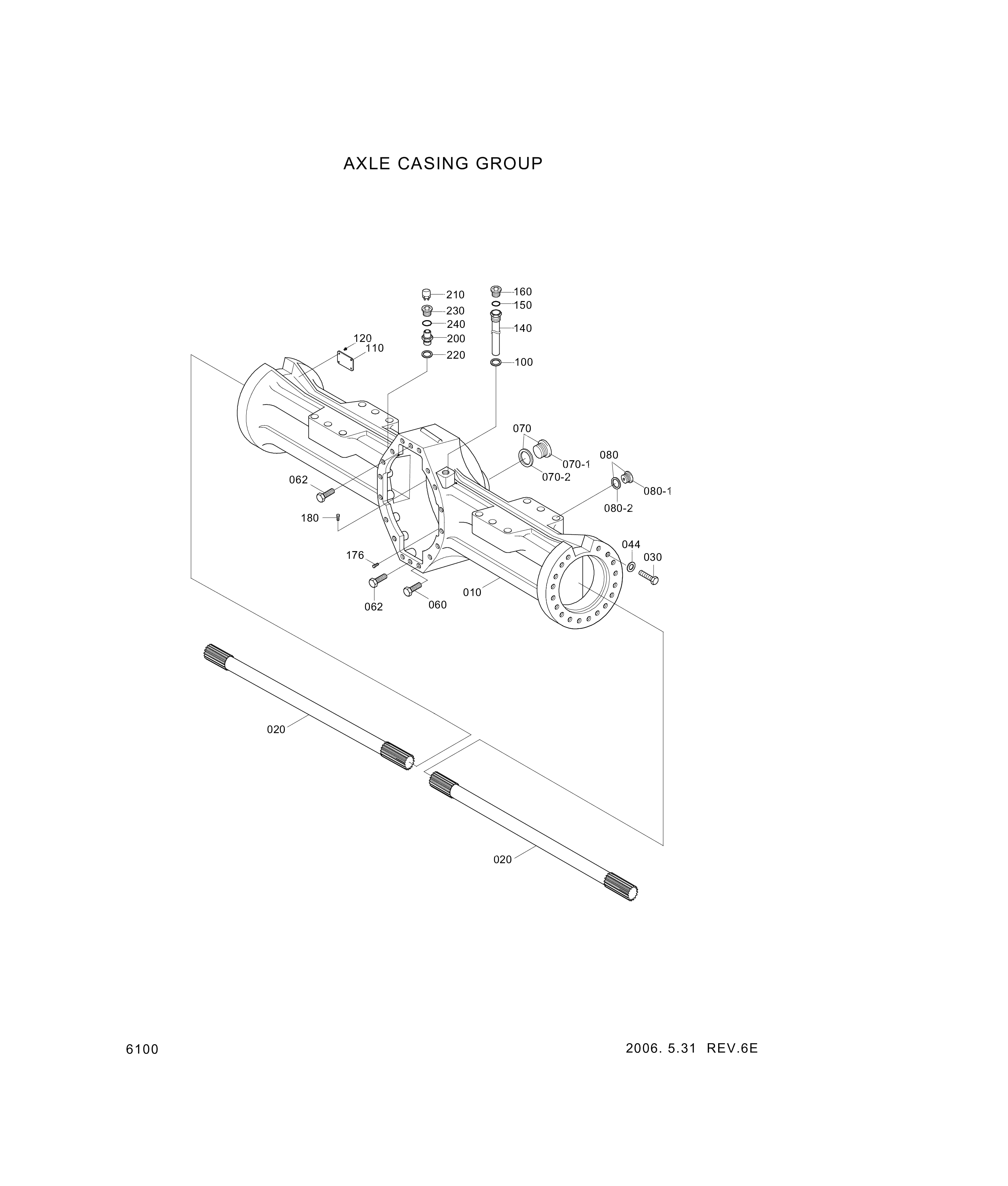 drawing for Hyundai Construction Equipment ZGAQ-00076 - SCREW-HEX (figure 2)