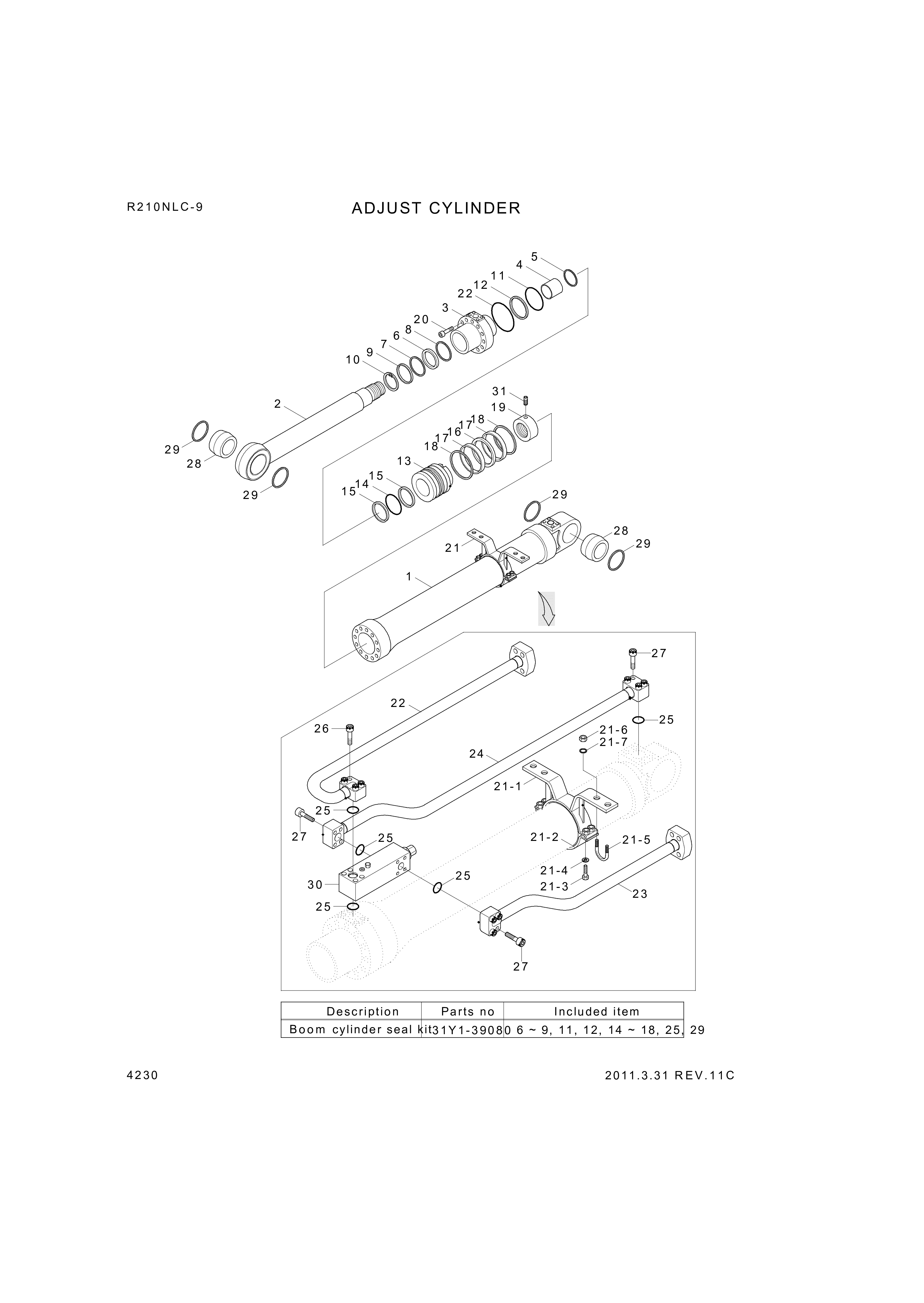 drawing for Hyundai Construction Equipment S107-101206 - BOLT-SOCKET (figure 1)