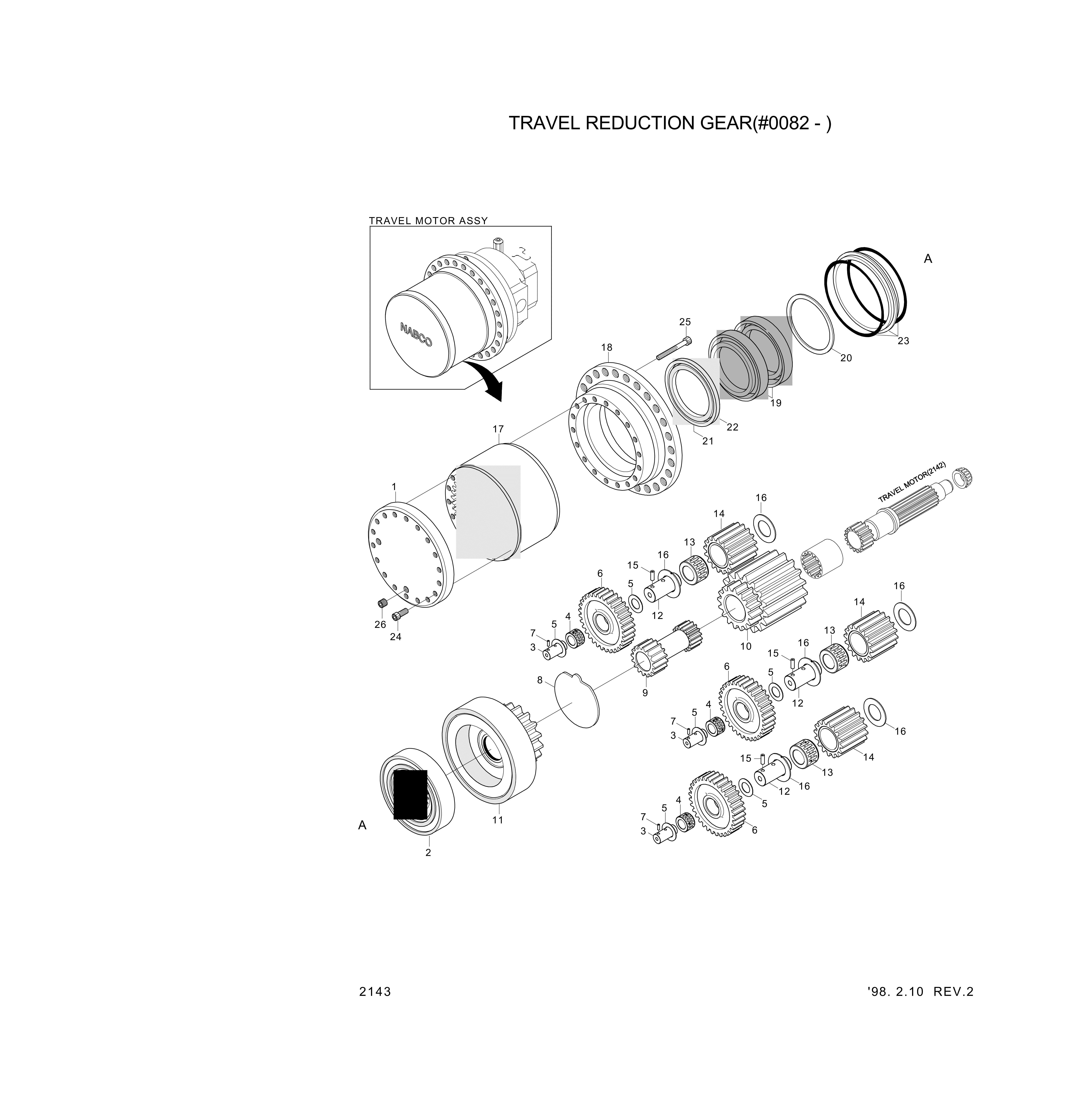 drawing for Hyundai Construction Equipment 0002011810051 - SCREW-SOCKET (figure 1)