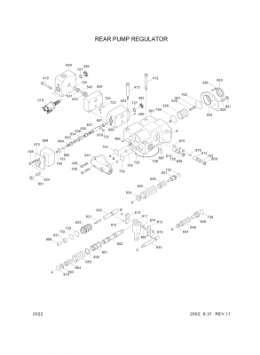 drawing for Hyundai Construction Equipment 9511138109 - REDUCING VALVE (figure 5)