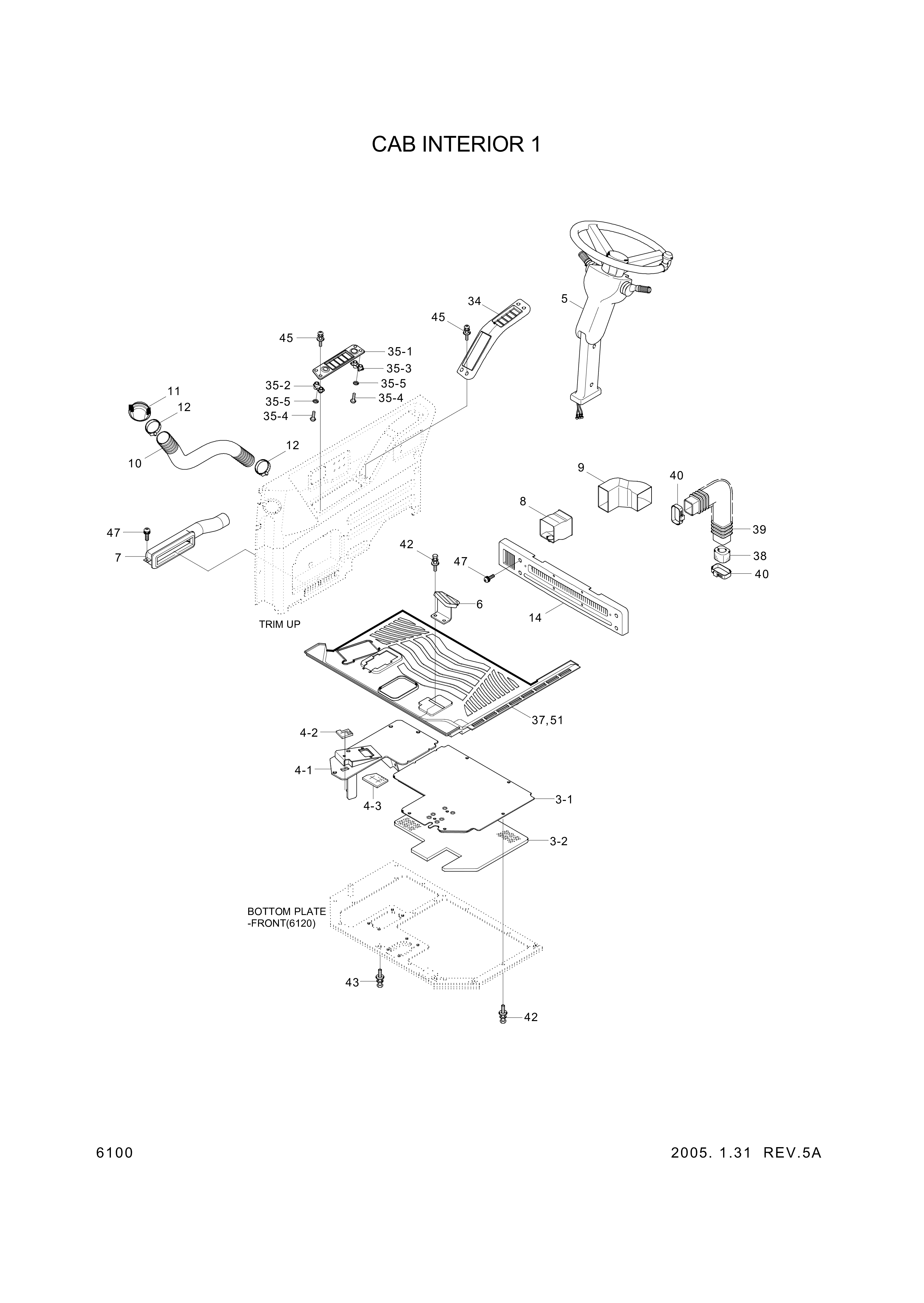 drawing for Hyundai Construction Equipment S403-032006 - WASHER-PLAIN (figure 3)