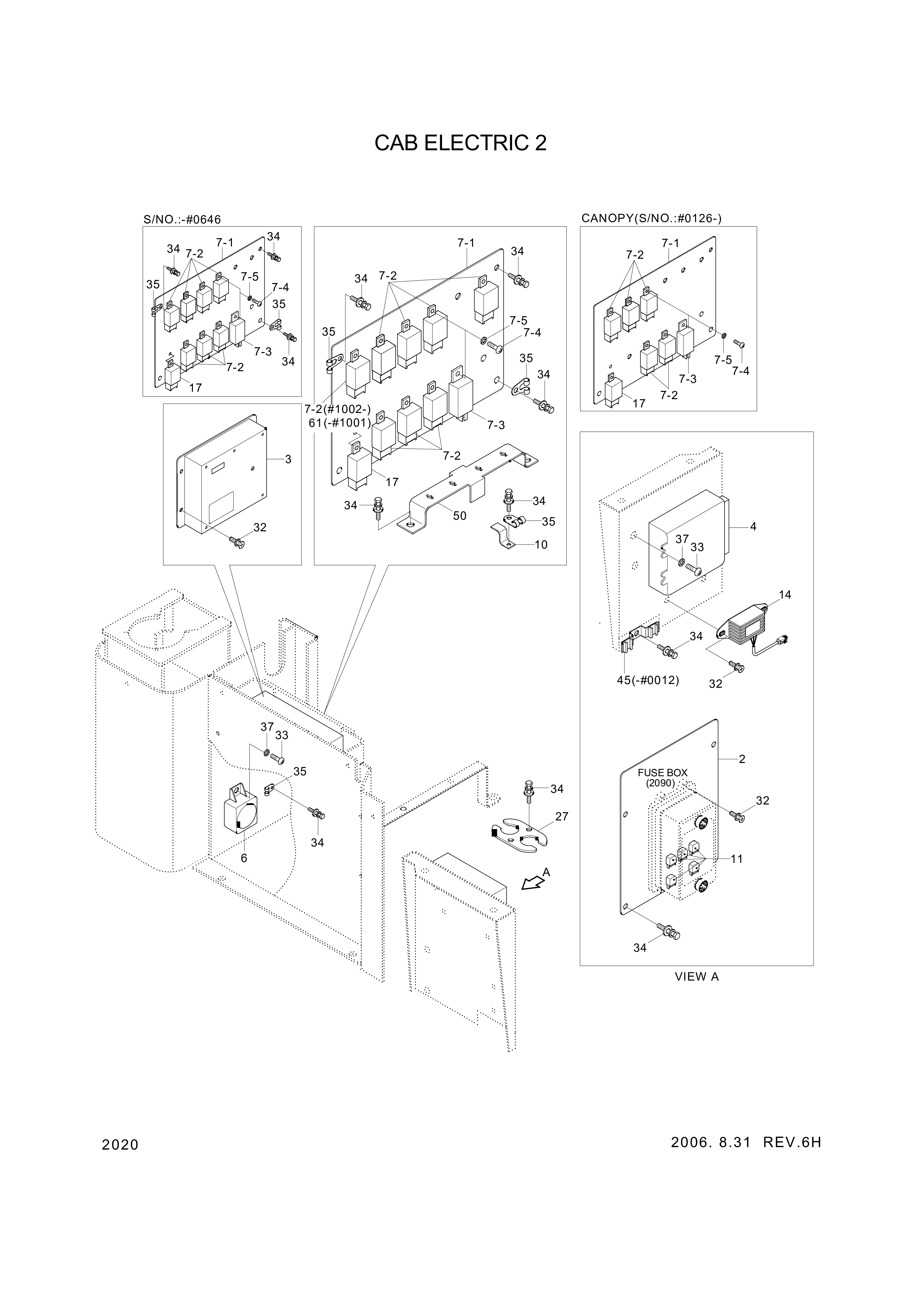 drawing for Hyundai Construction Equipment 24L4-50051 - CONTROL UNIT-EST37A (figure 1)