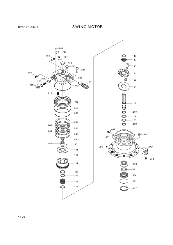 drawing for Hyundai Construction Equipment XKAH-01484 - SPRING (figure 2)