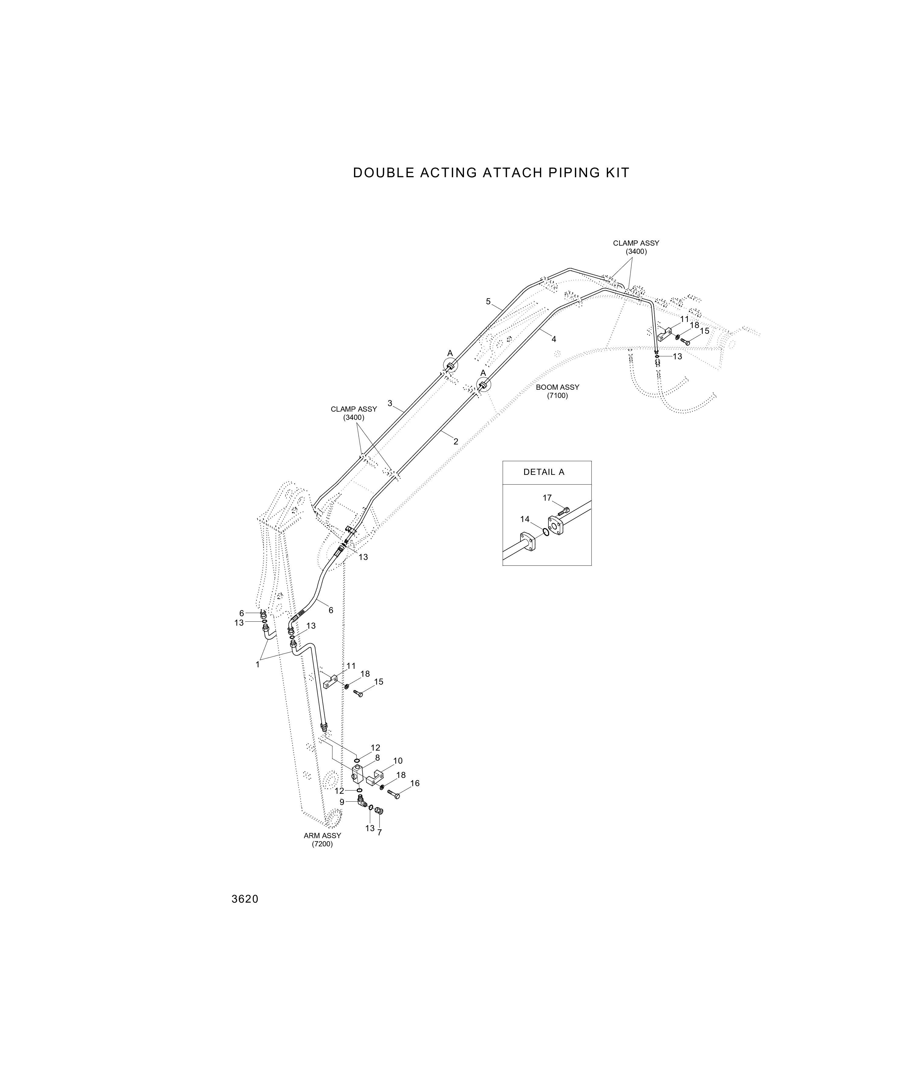 drawing for Hyundai Construction Equipment P933-086018 - HOSE ASSY-ORFS&THD (figure 2)