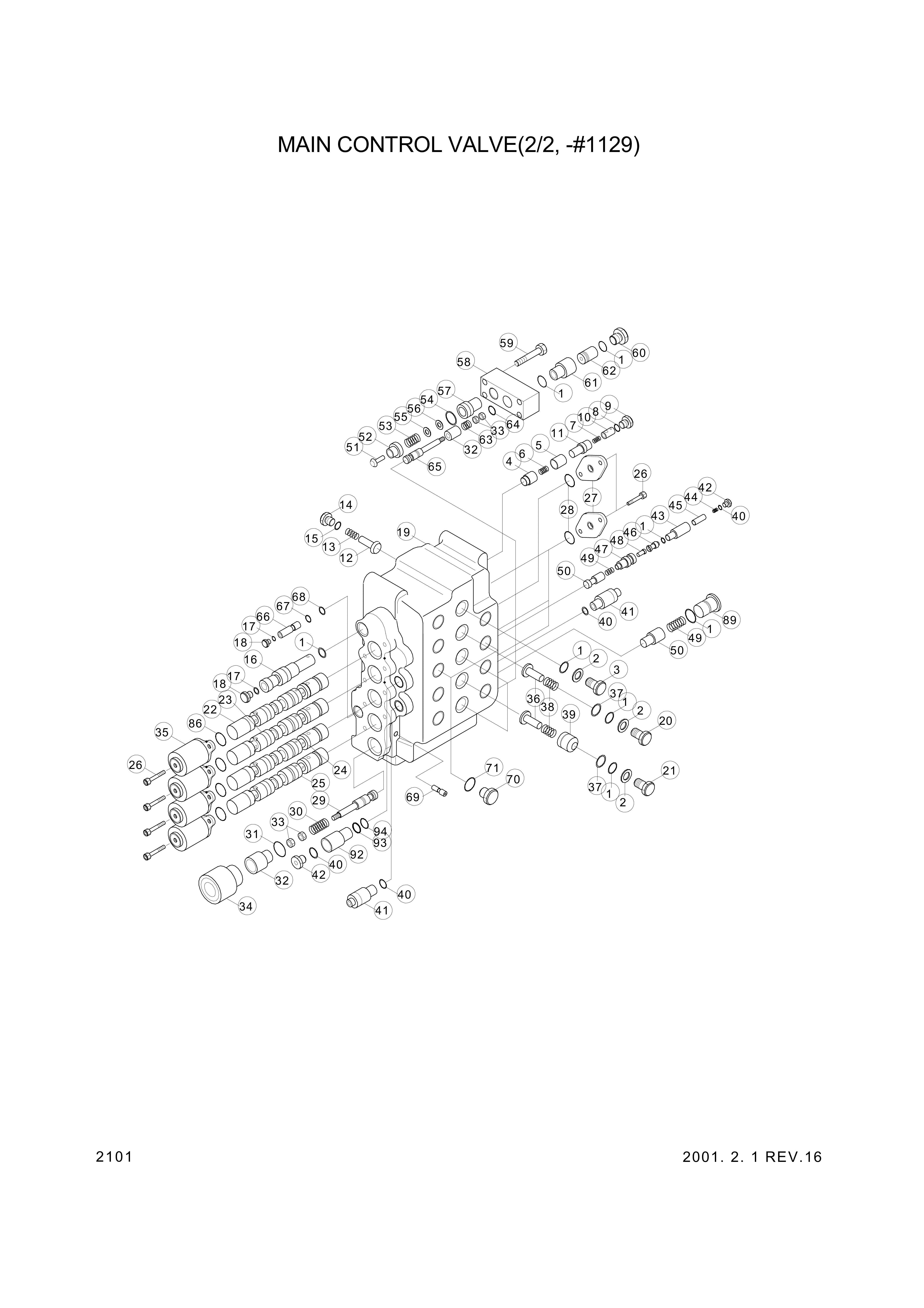 drawing for Hyundai Construction Equipment 3526-452 - CAP (figure 3)