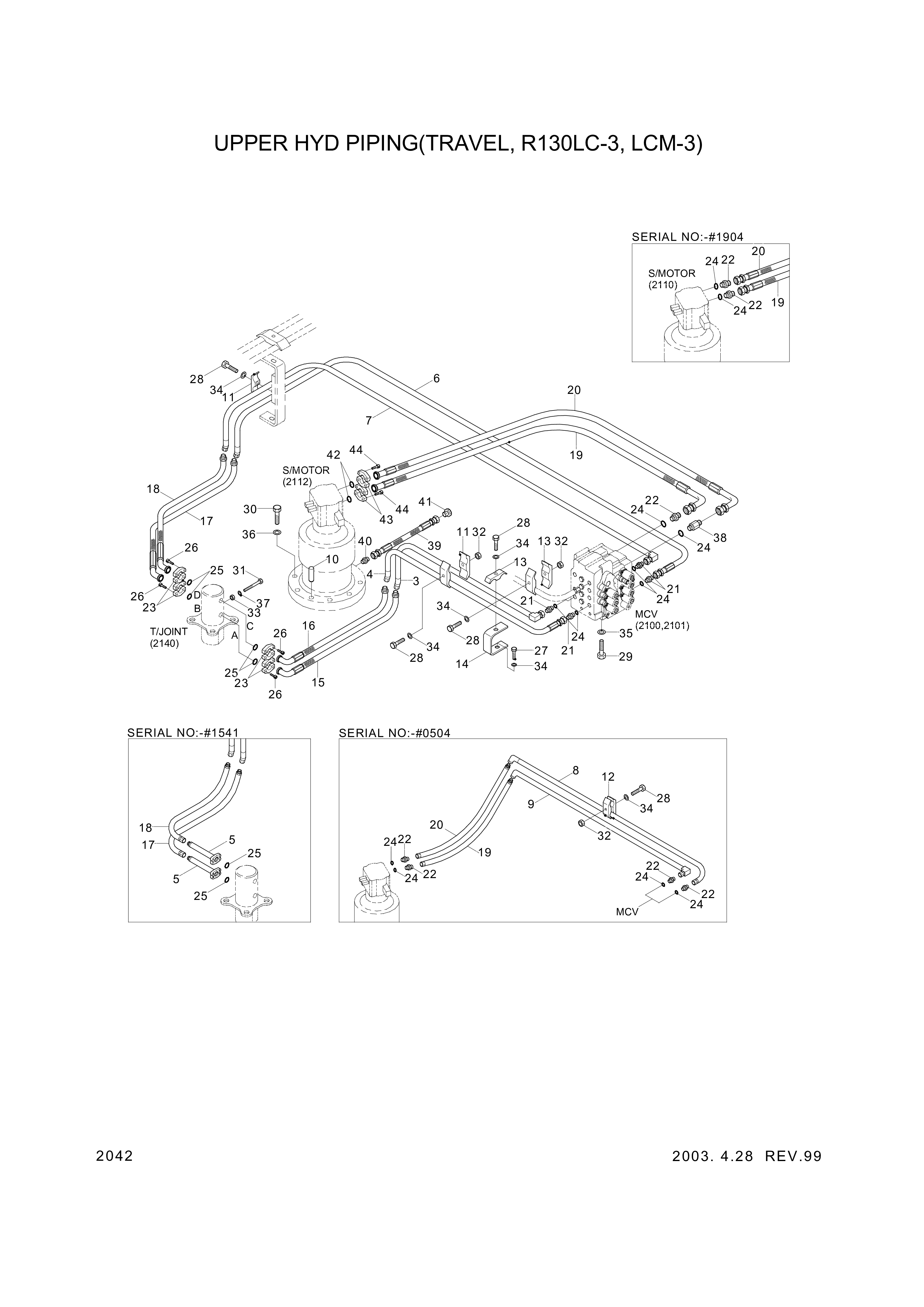 drawing for Hyundai Construction Equipment S105-100304 - BOLT (figure 2)