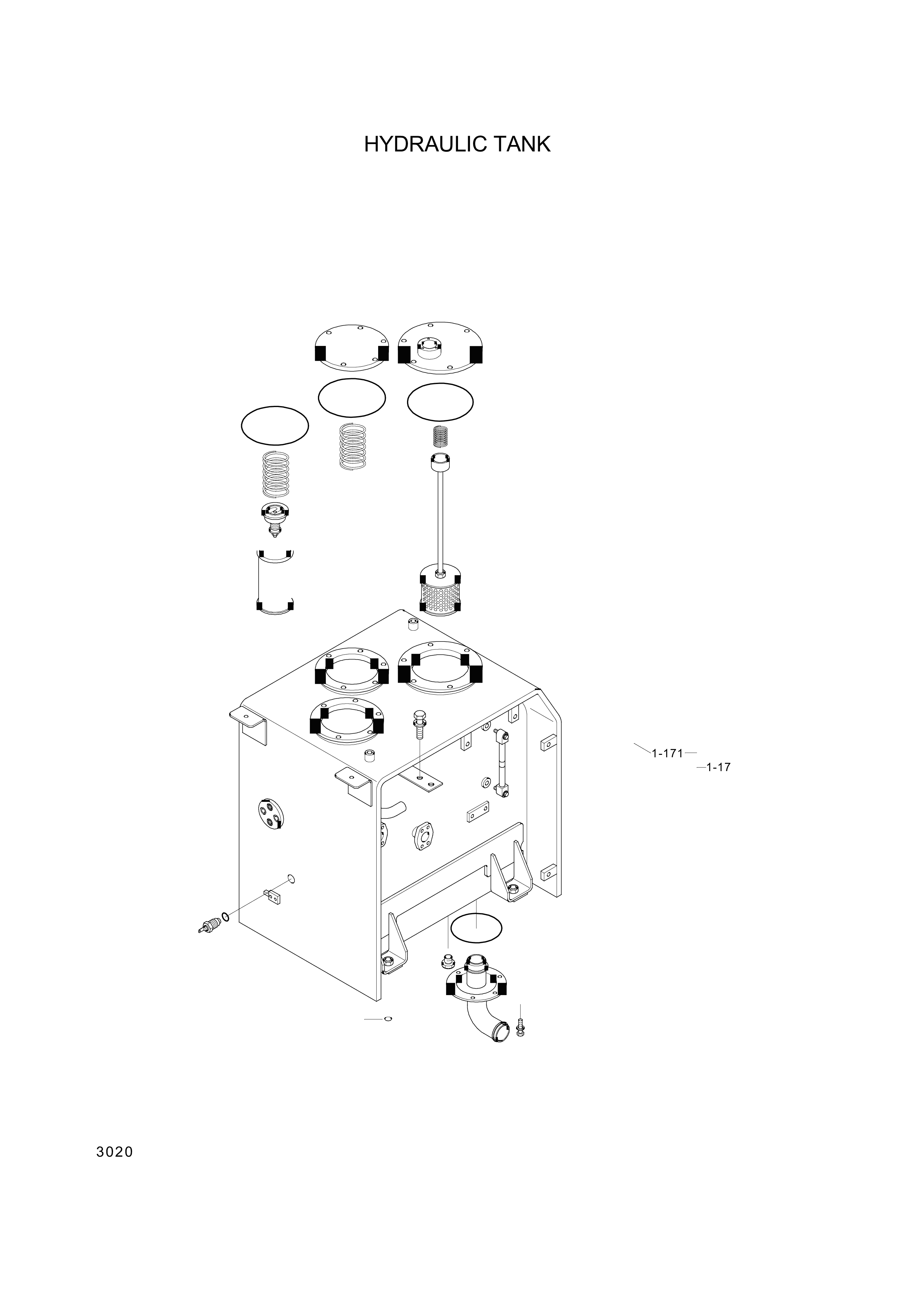 drawing for Hyundai Construction Equipment P010-430019 - CONNECTOR (figure 5)