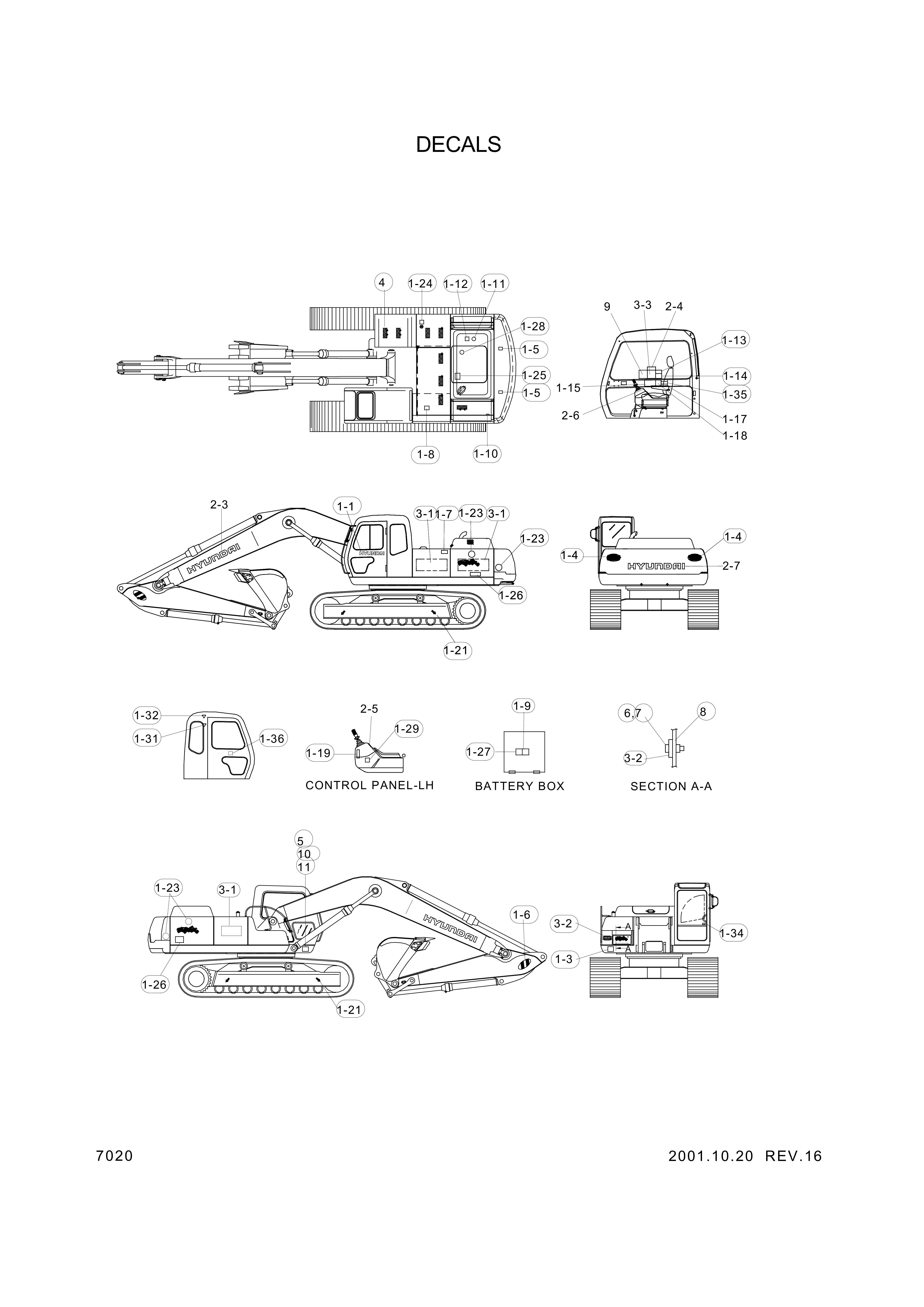 drawing for Hyundai Construction Equipment 9327299-05 - BOLT (figure 1)