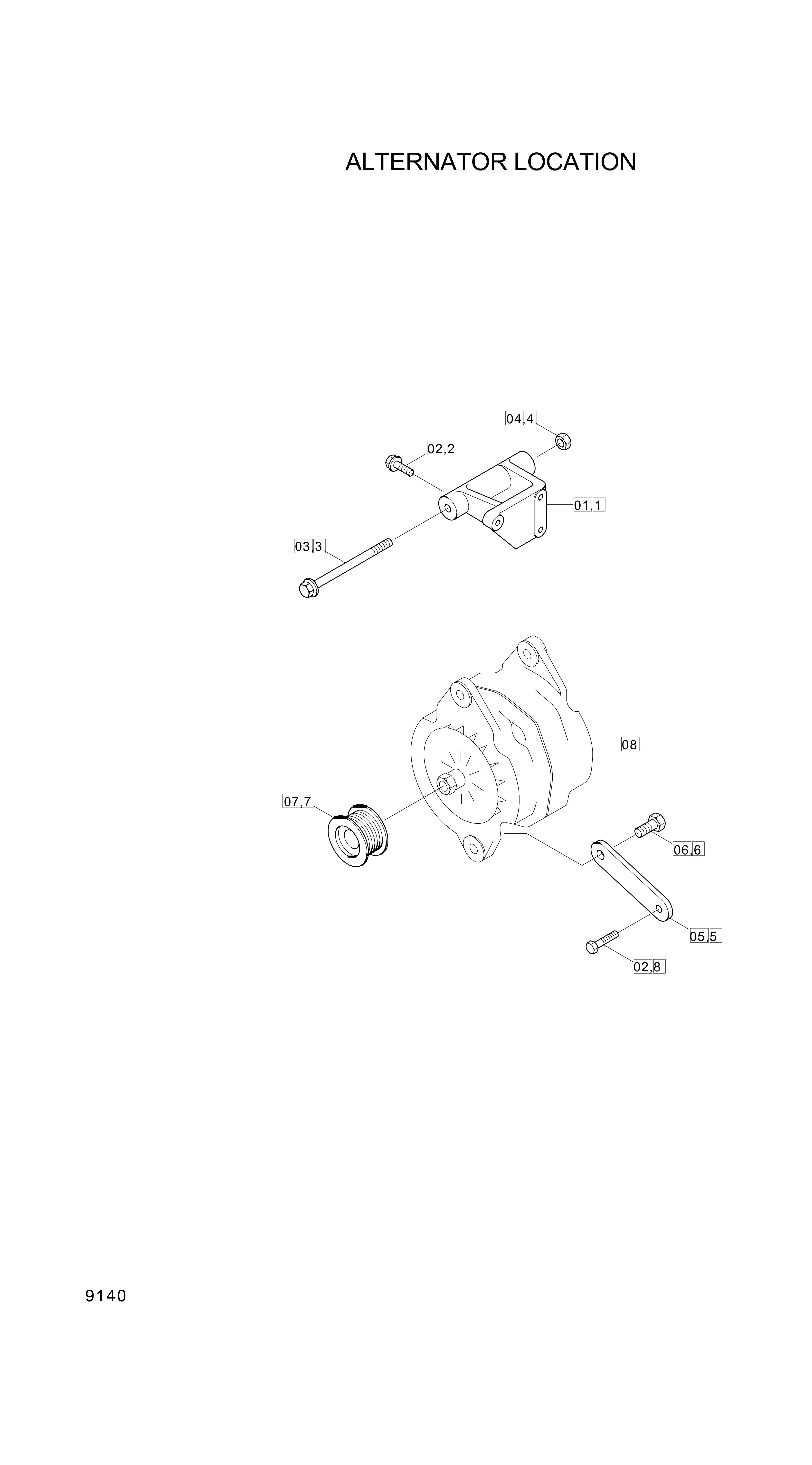 drawing for Hyundai Construction Equipment YUBP-06932 - SCREW (figure 5)