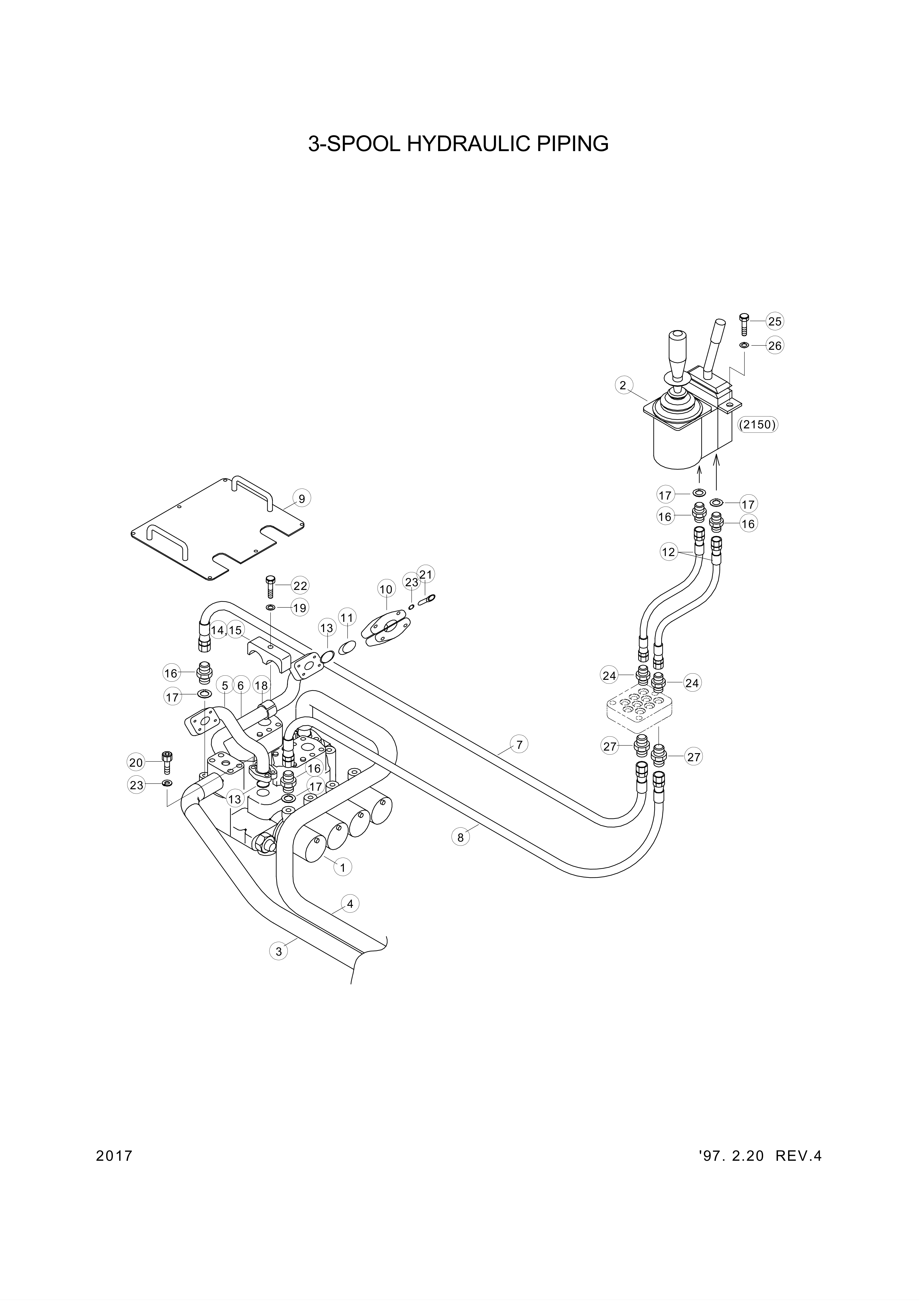 drawing for Hyundai Construction Equipment 34L3-01250 - PLATE (figure 1)