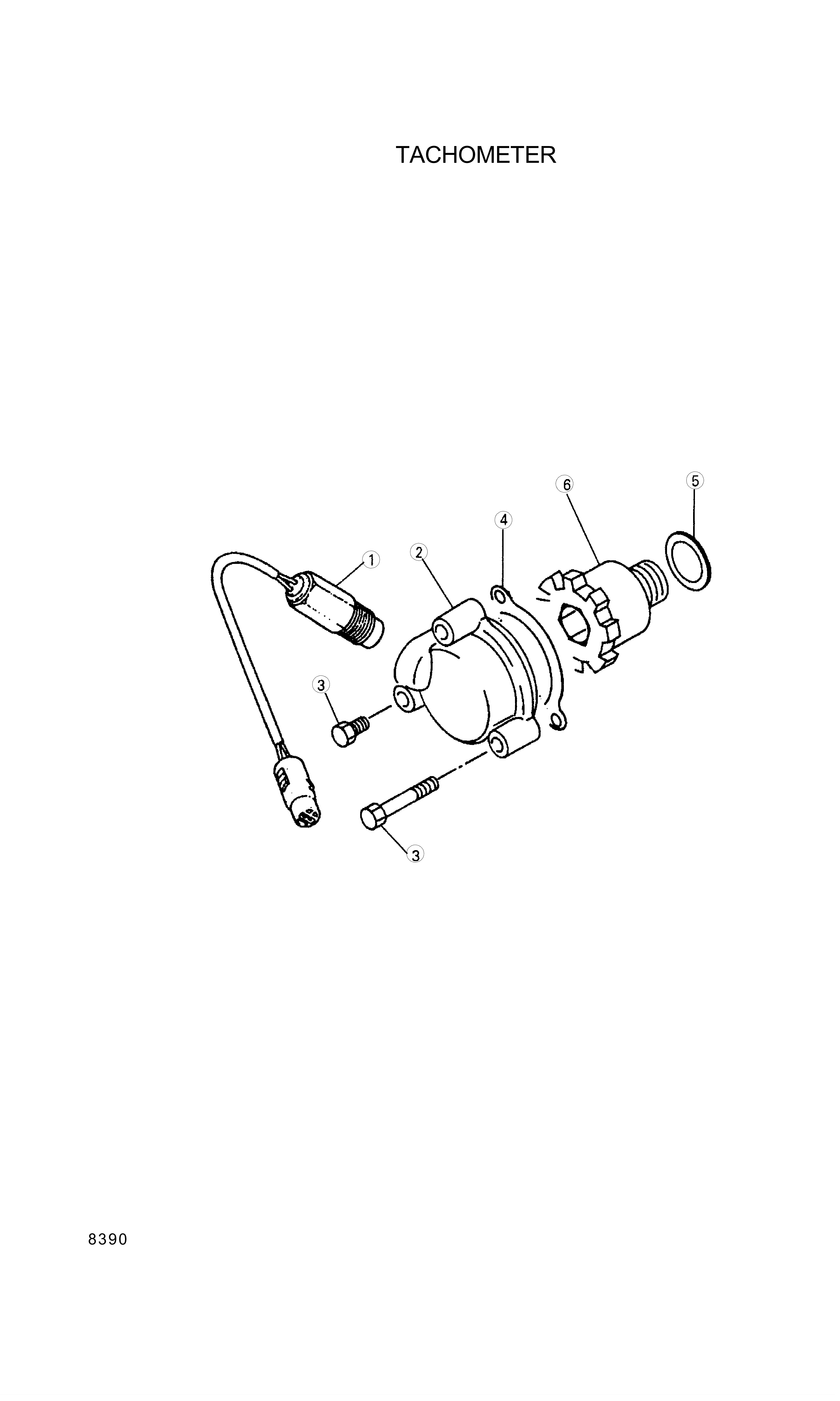 drawing for Hyundai Construction Equipment 94349-93000 - ADAPTER (figure 4)