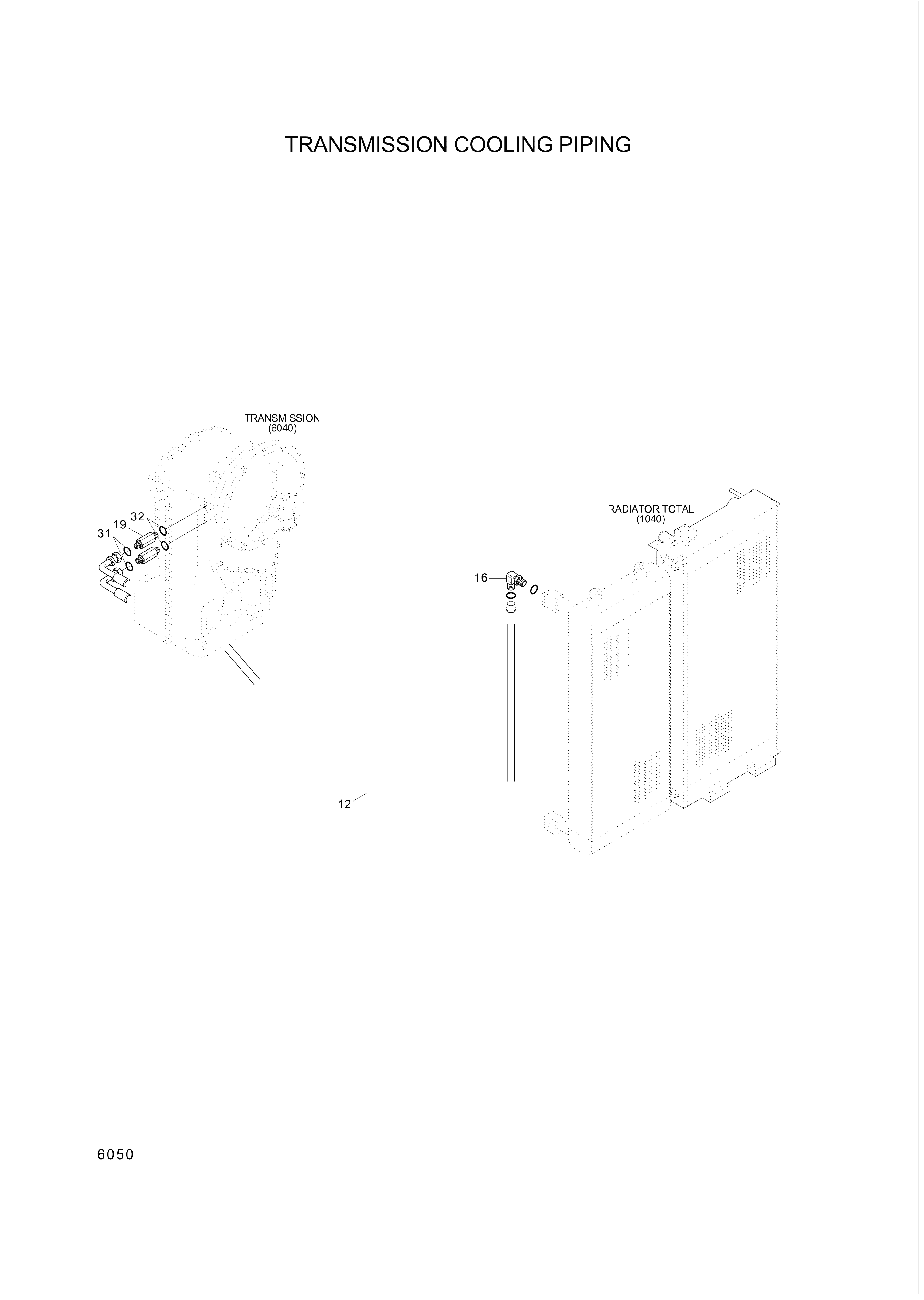 drawing for Hyundai Construction Equipment P933-162031 - HOSE ASSY-ORFS&THD (figure 2)