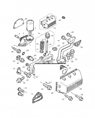 drawing for Hyundai Construction Equipment 3645E003 - Bracket (figure 1)