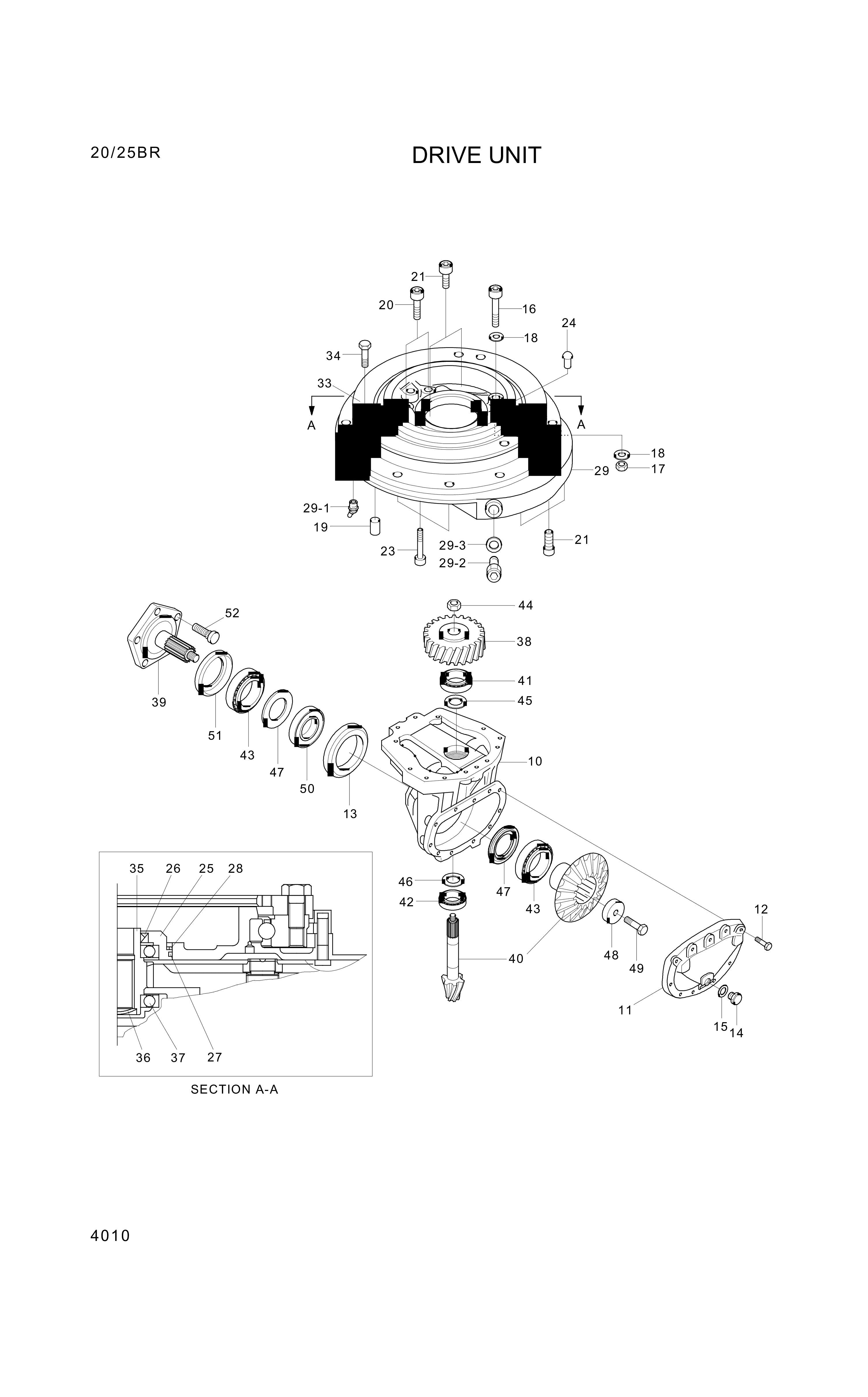 drawing for Hyundai Construction Equipment ZGAP-00060 - RING ASSY-UPPER (figure 1)