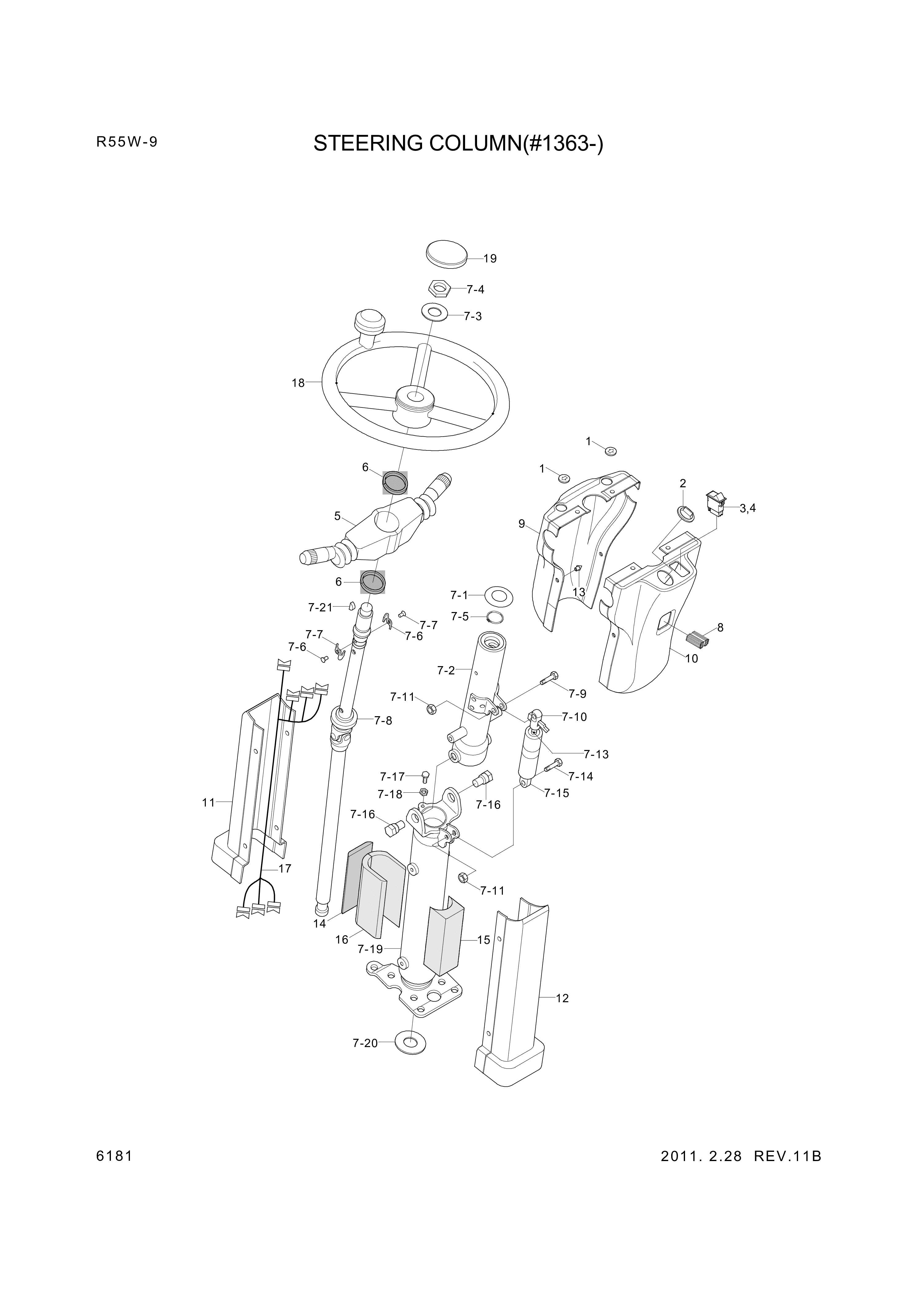 drawing for Hyundai Construction Equipment ZTAZ-00001 - LAMP-DIRECTOR (figure 3)