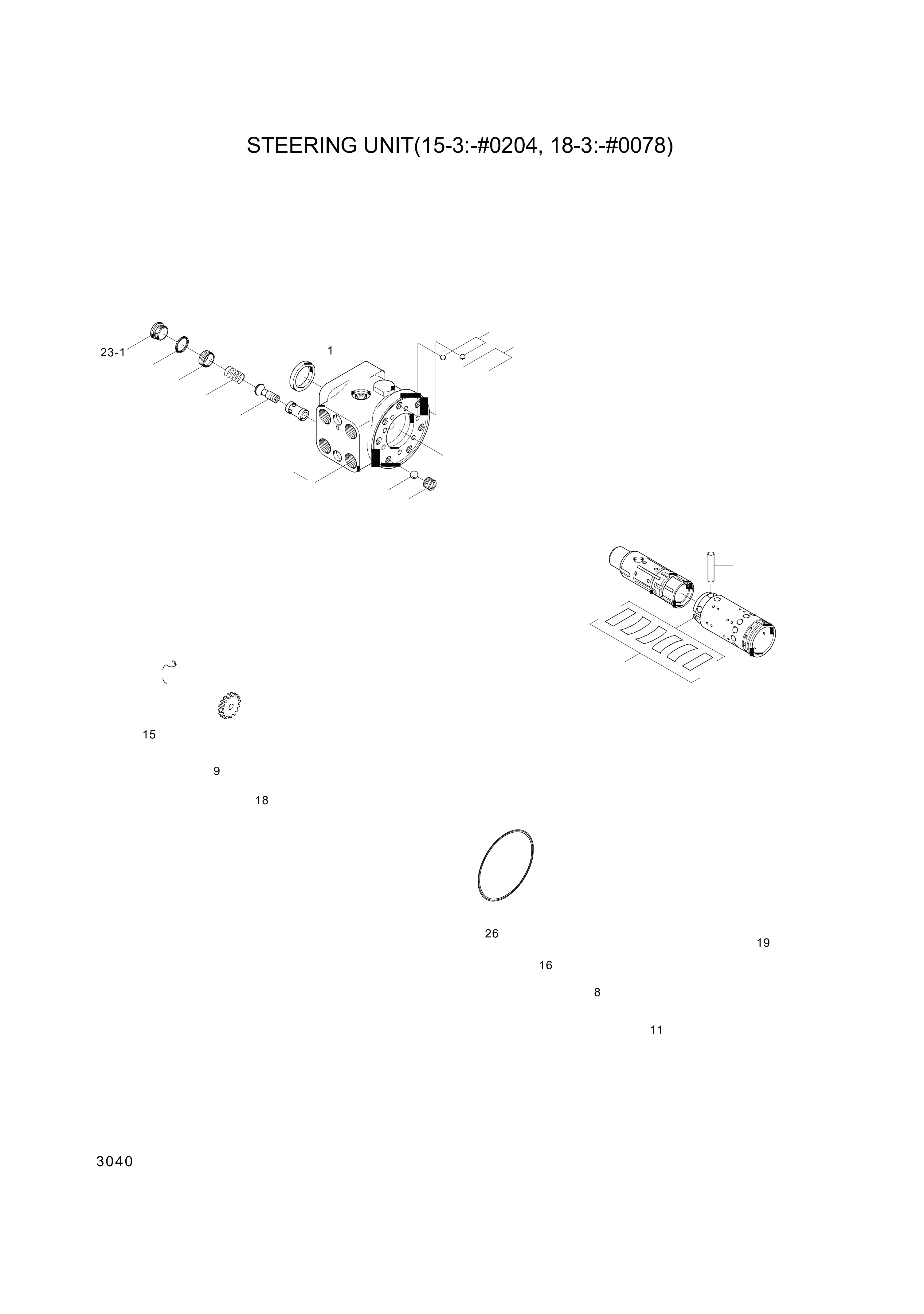 drawing for Hyundai Construction Equipment 407211 - Bearing-Thrust (figure 2)